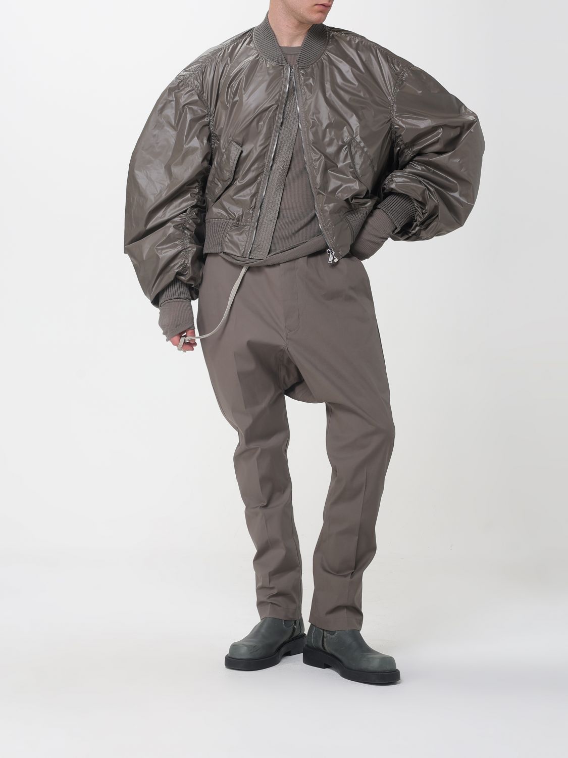 Rick Owens Rick Owens Jacket Men Grey Size US L / EU 52-54 / 3 - 2 Thumbnail