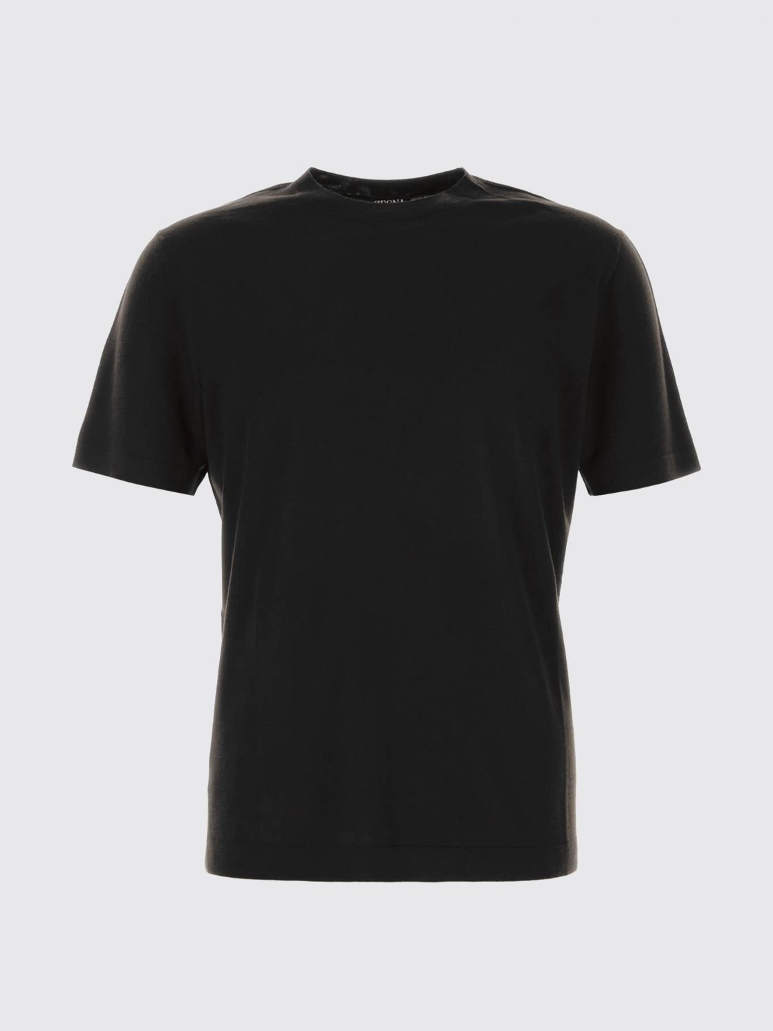 Ermenegildo Zegna Zegna T-Shirt Men Black Size US M / EU 48-50 / 2 - 2 Thumbnail