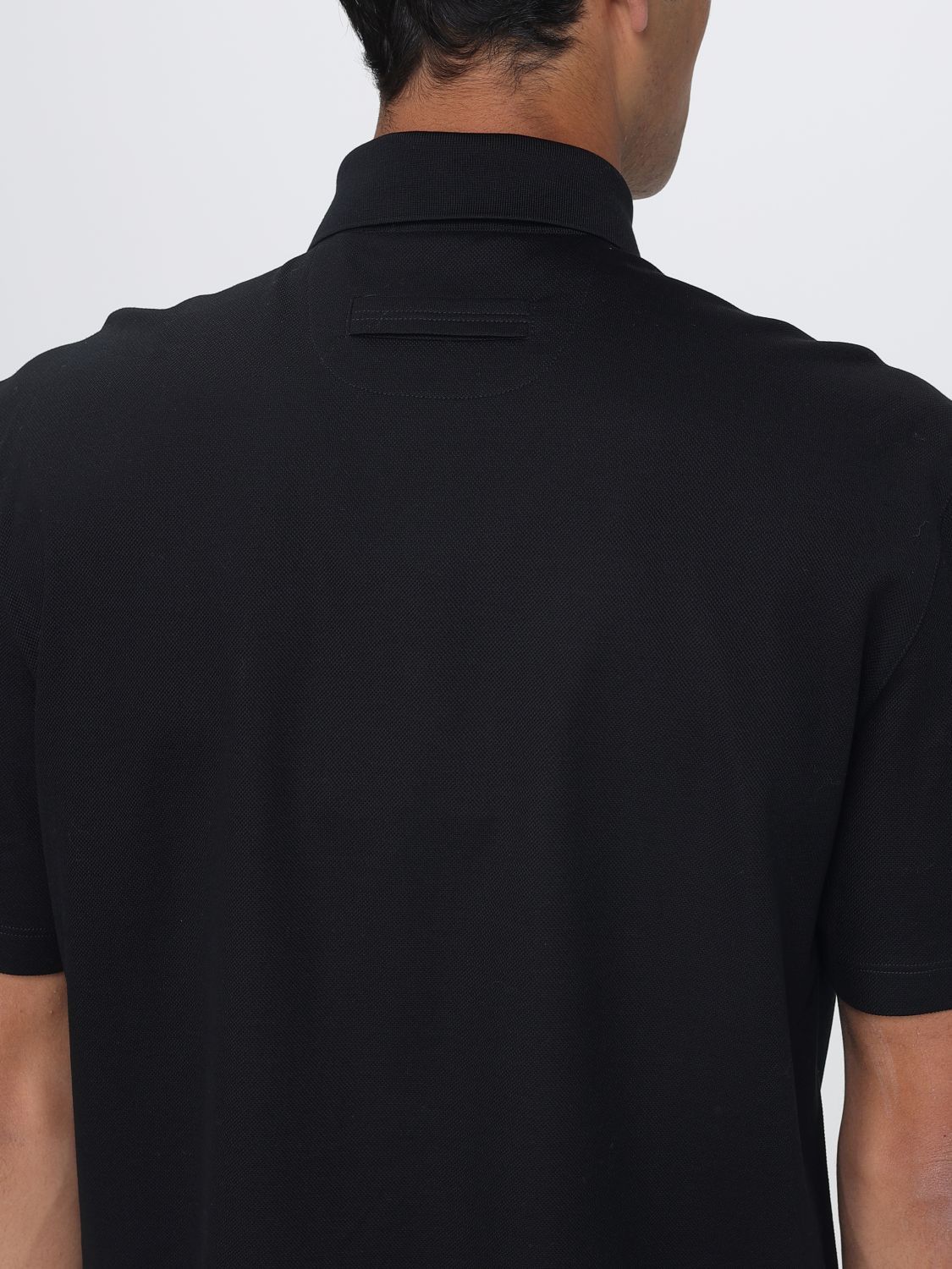 Ermenegildo Zegna Zegna Polo Shirt Men Black Size US M / EU 48-50 / 2 - 4 Thumbnail