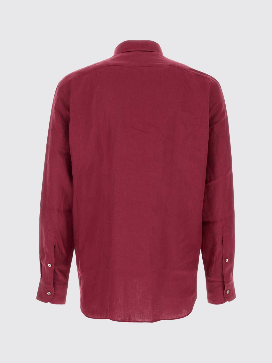 Ermenegildo Zegna Zegna Shirt Men Crimson Size US L / EU 52-54 / 3 - 3 Thumbnail
