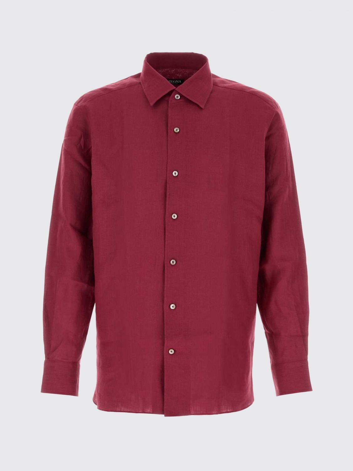 Ermenegildo Zegna Zegna Shirt Men Crimson Size US L / EU 52-54 / 3 - 2 Thumbnail