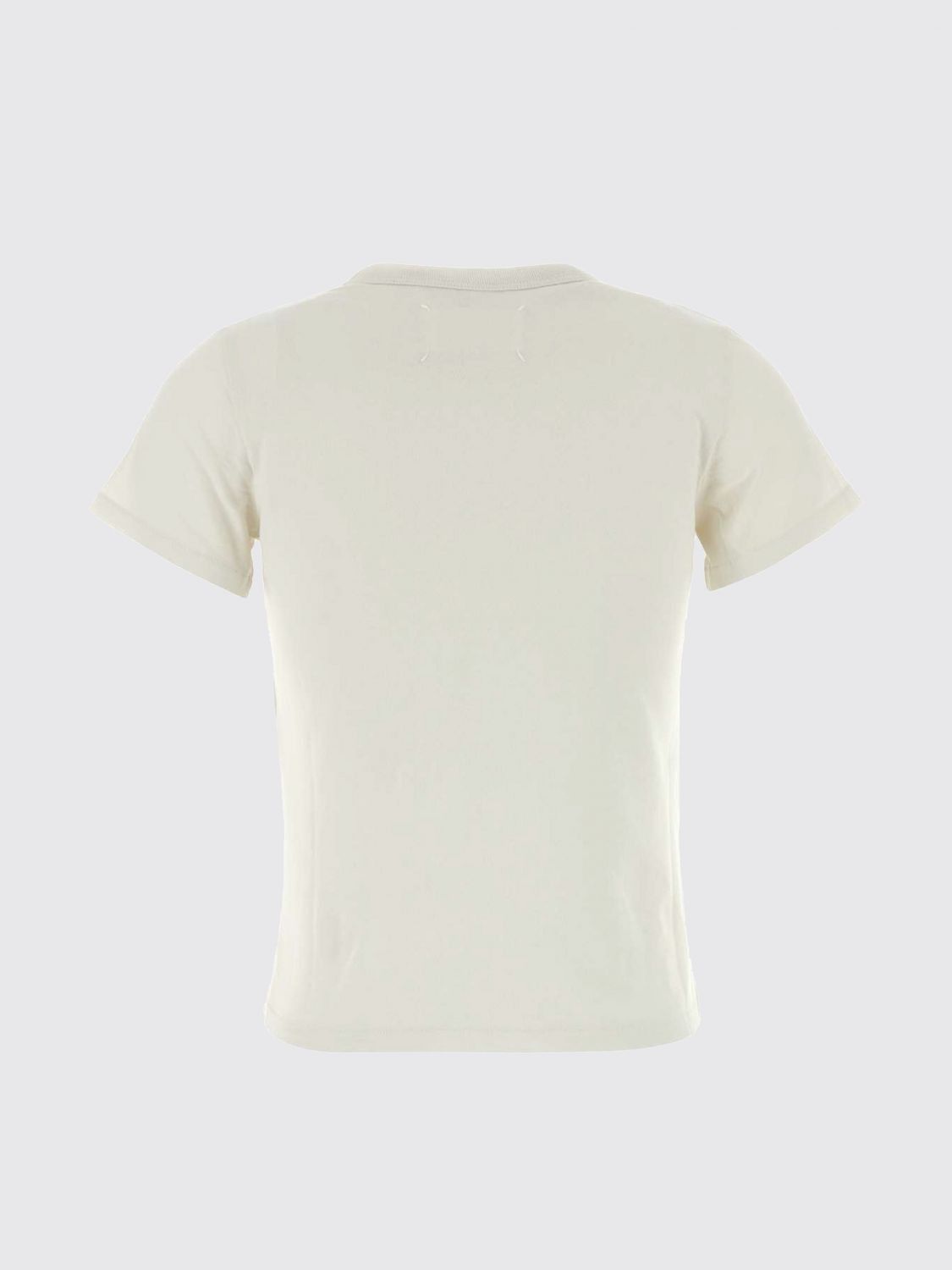 Maison Margiela Maison Margiela T-Shirt Woman White Size M / US 6-8 / IT 42-44 - 3 Thumbnail