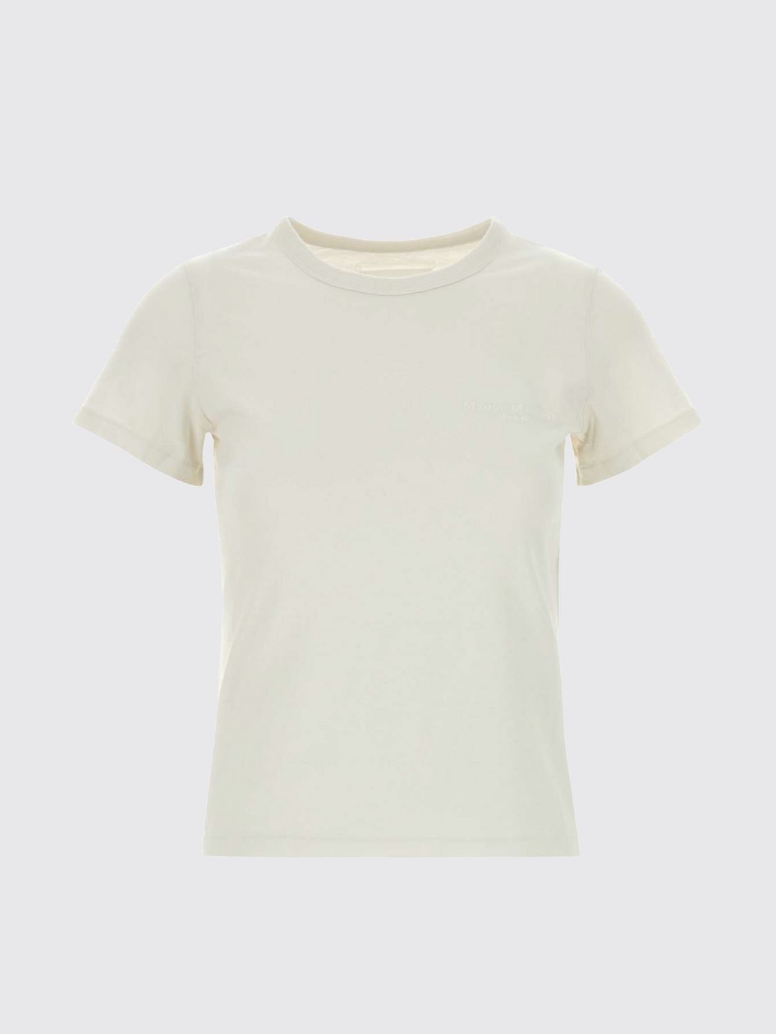 Maison Margiela Maison Margiela T-Shirt Woman White Size S / US 4 / IT 40 - 2 Thumbnail
