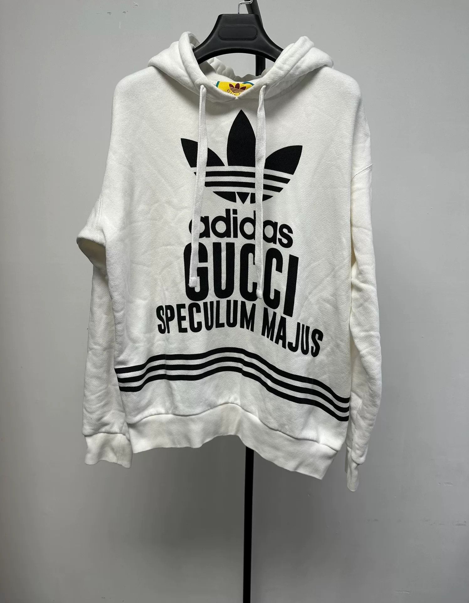 Gucci Gucci x adidas Logo Print Hoodie XS Size US XS / EU 42 / 0 - 2 Thumbnail