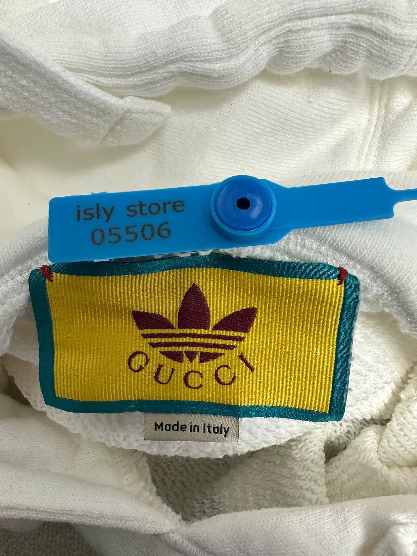 Gucci Gucci x adidas Logo Print Hoodie XS Size US XS / EU 42 / 0 - 5 Thumbnail