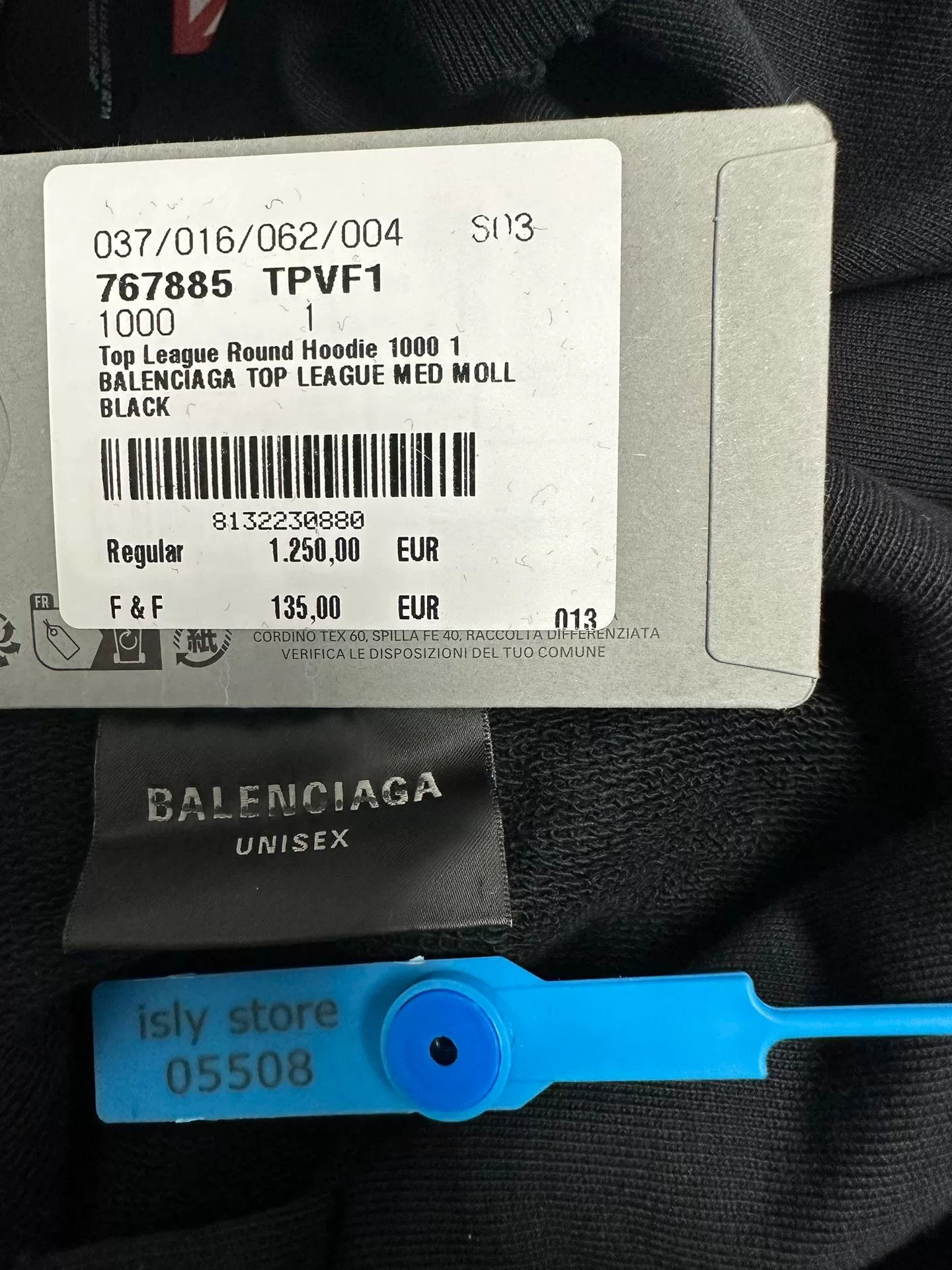 Balenciaga Balenciaga Top League Graphic Hoodie Size 1 Size US S / EU 44-46 / 1 - 5 Thumbnail