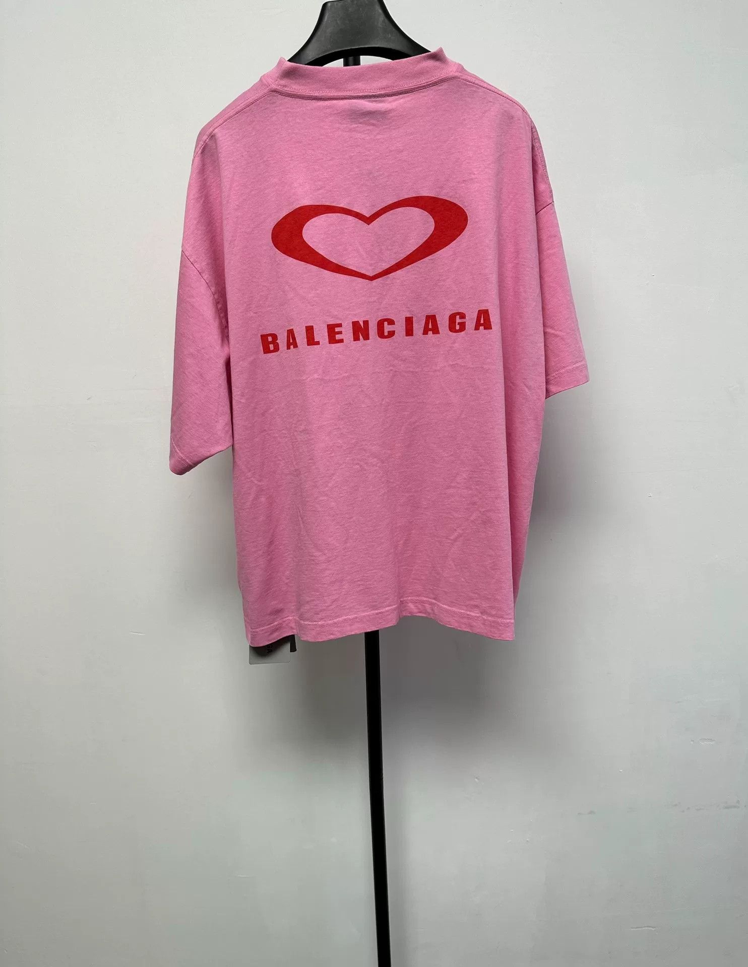 Balenciaga Balenciaga Heart Logo T-Shirt Size 2 Size M / US 6-8 / IT 42-44 - 3 Thumbnail