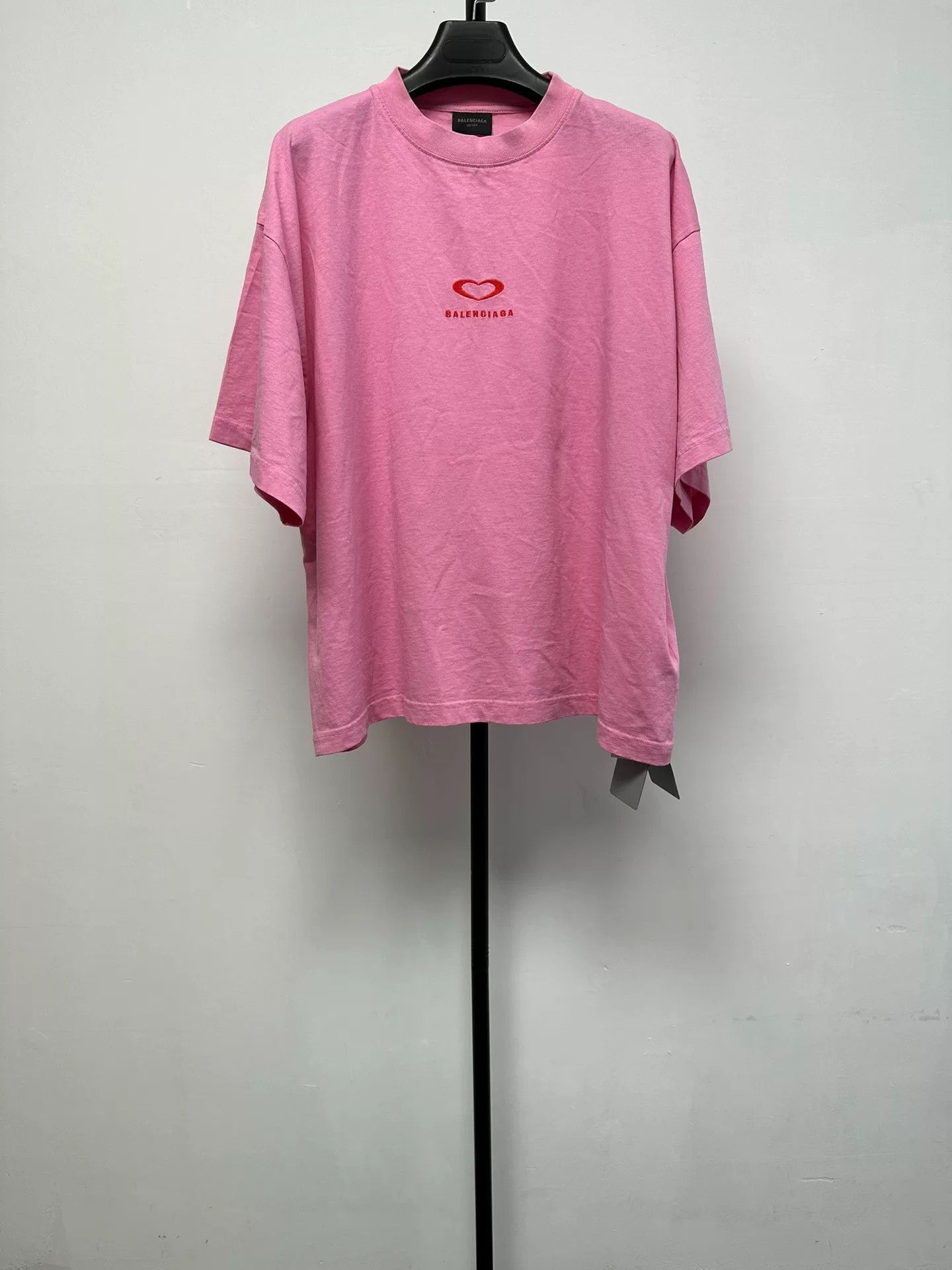 Balenciaga Balenciaga Heart Logo T-Shirt Size 2 Size M / US 6-8 / IT 42-44 - 2 Thumbnail