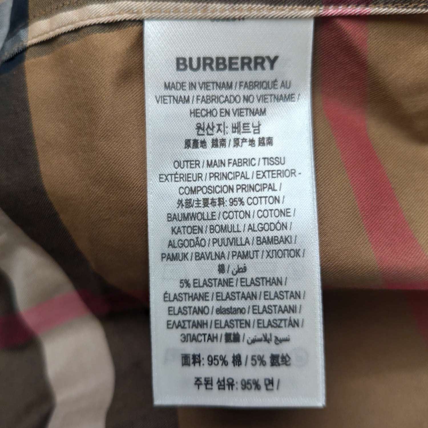 Burberry Burberry Men l Button Ups Size US L / EU 52-54 / 3 - 7 Thumbnail