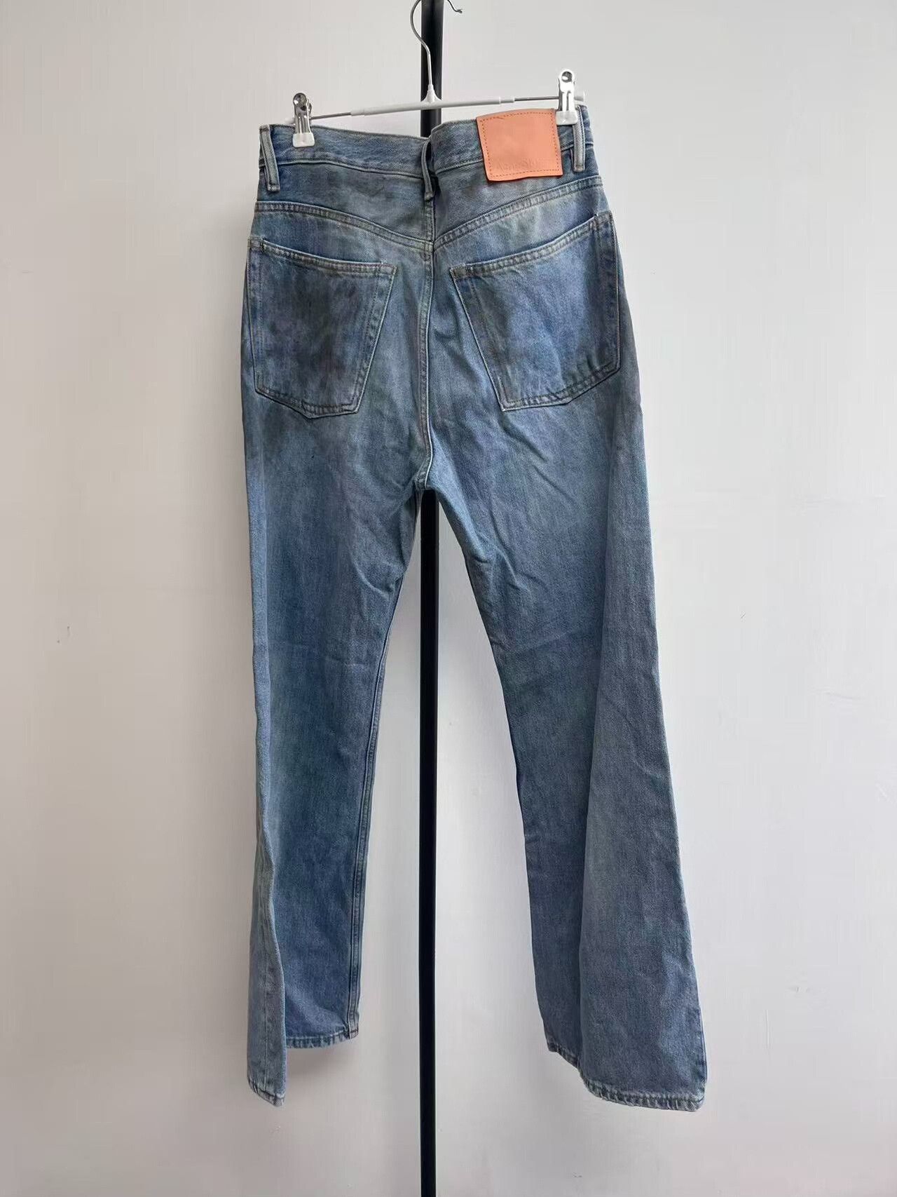 Acne Studios Acne Studios Dirty Wash Distressed Denim Jeans US 29 Size US 29 - 3 Thumbnail