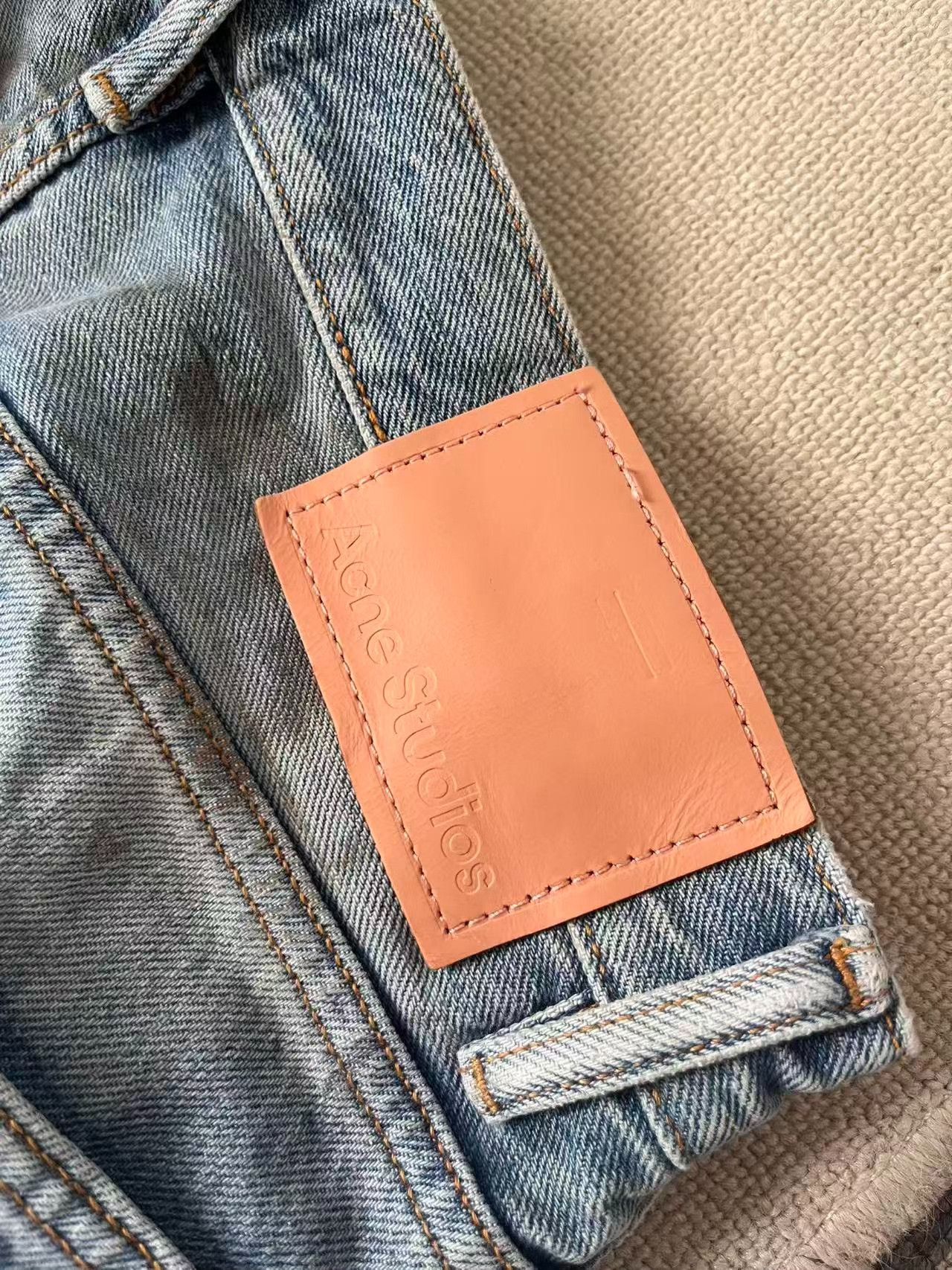 Acne Studios Acne Studios Dirty Wash Distressed Denim Jeans US 29 Size US 29 - 4 Thumbnail