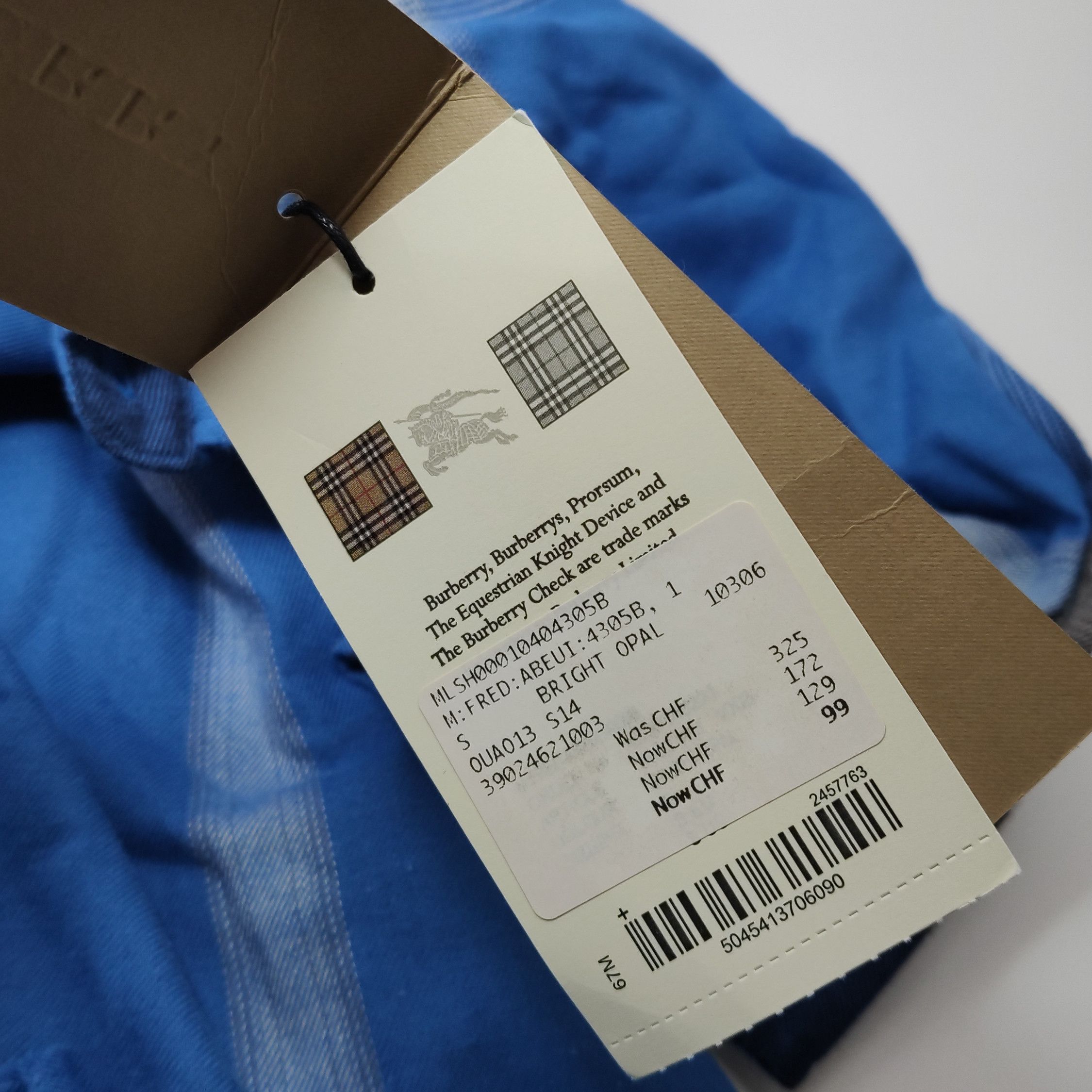 Burberry Burberry Men s Button Ups Size US S / EU 44-46 / 1 - 9 Thumbnail