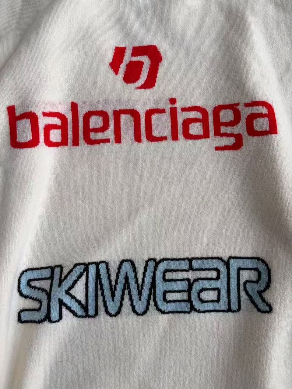 Balenciaga Balenciaga Graphic Skiwear Logo Sweater US S Size US S / EU 44-46 / 1 - 4 Thumbnail