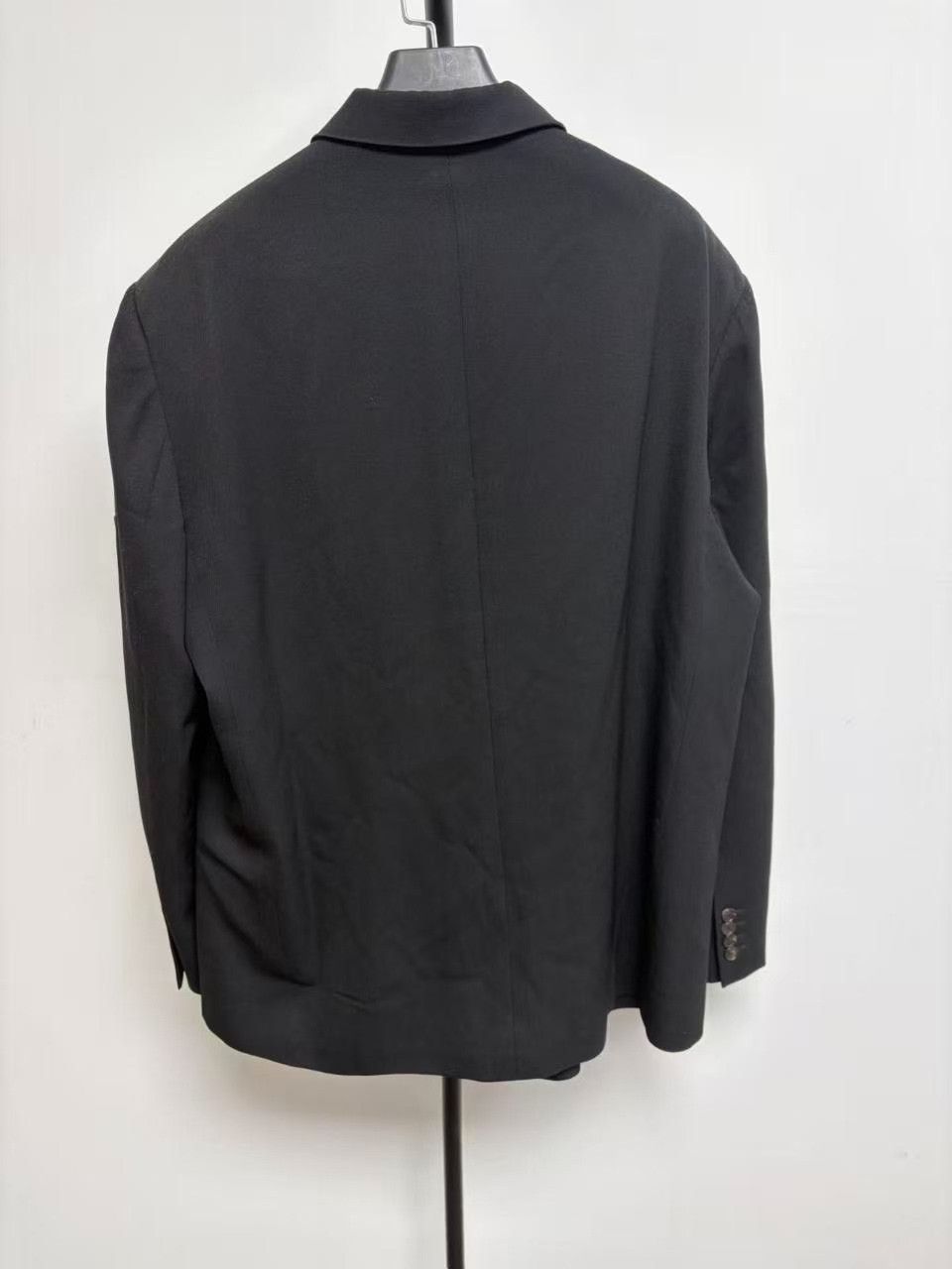 Balenciaga Balenciaga Logo Patch Single Breasted Blazer 36R Size 36R - 3 Thumbnail
