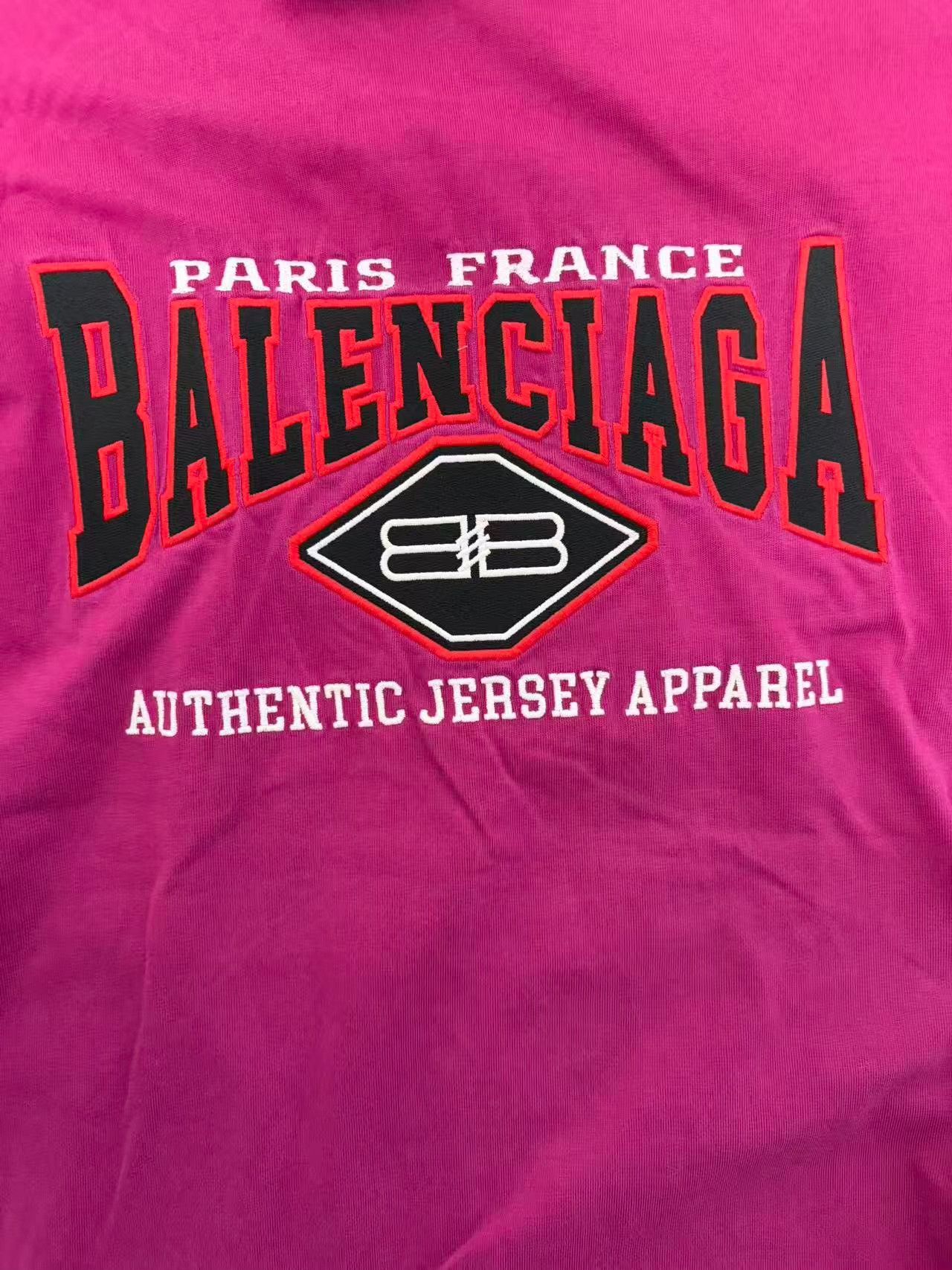Balenciaga Balenciaga Pink Graphic Logo T-Shirt M Size US M / EU 48-50 / 2 - 4 Thumbnail
