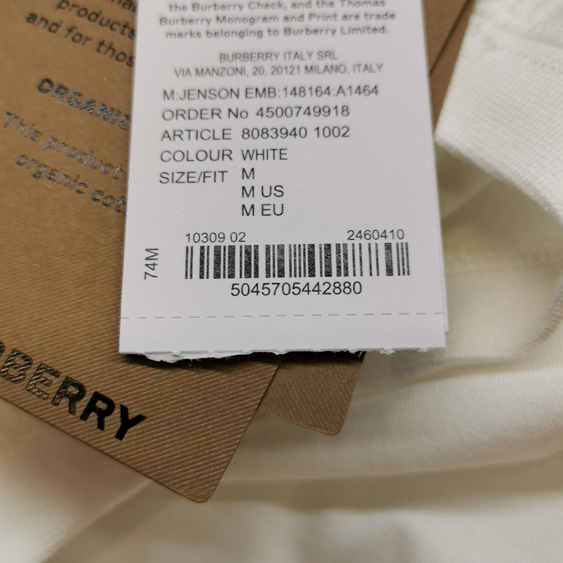 Burberry Burberry Men m Short Sleeve Shirts Size US M / EU 48-50 / 2 - 12 Thumbnail