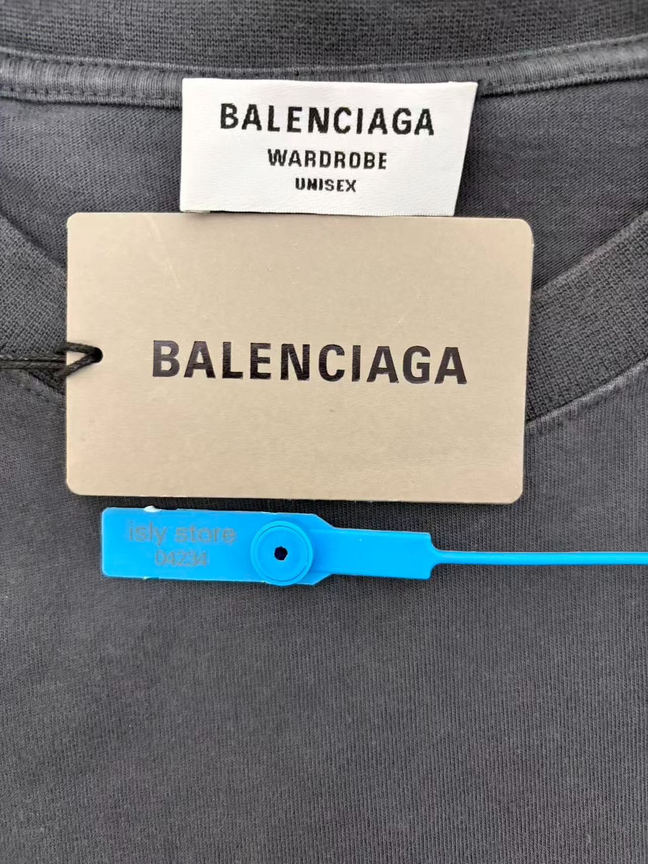 Balenciaga Balenciaga Political Campaign Logo T-Shirt Gray L Size US L / EU 52-54 / 3 - 5 Thumbnail
