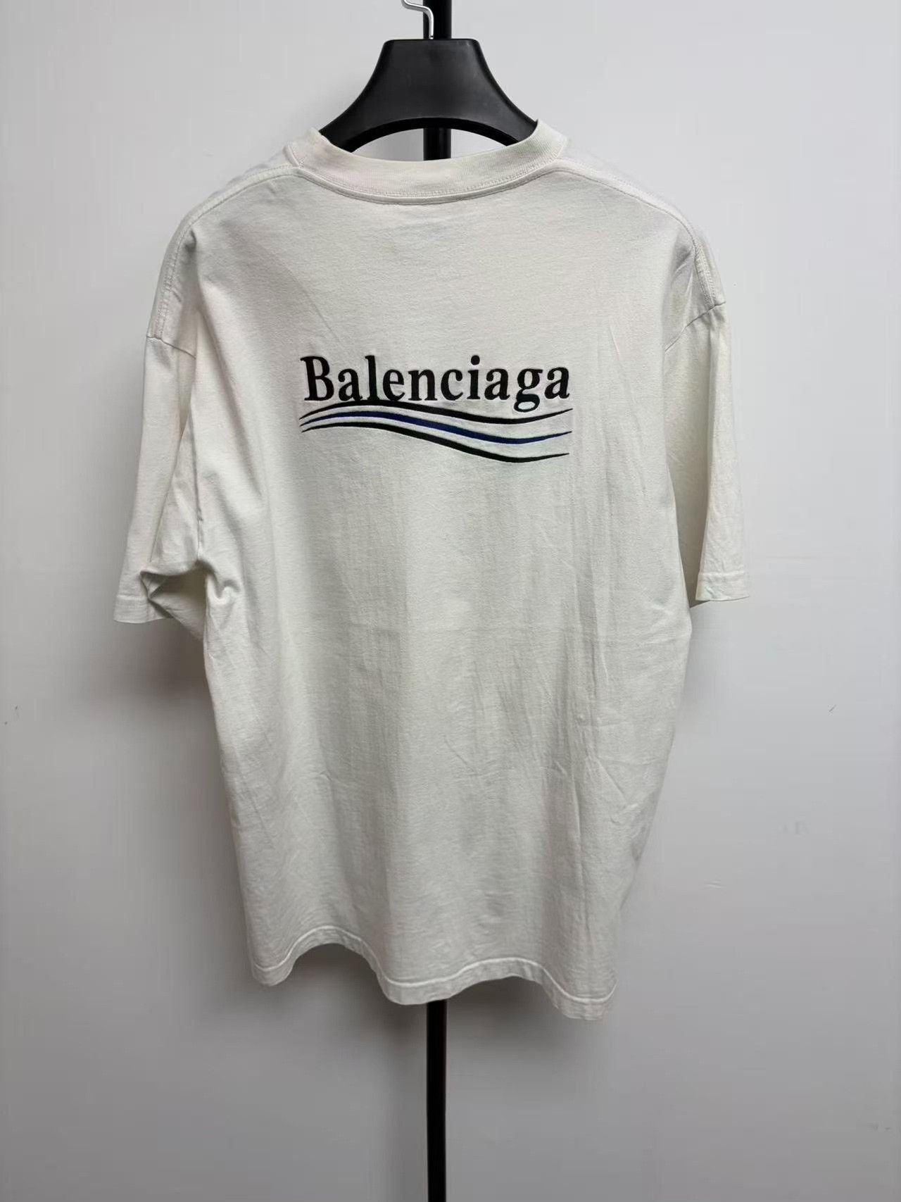 Balenciaga Balenciaga Political Campaign Logo T-Shirt XXS Size US XXS / EU 40 - 3 Thumbnail