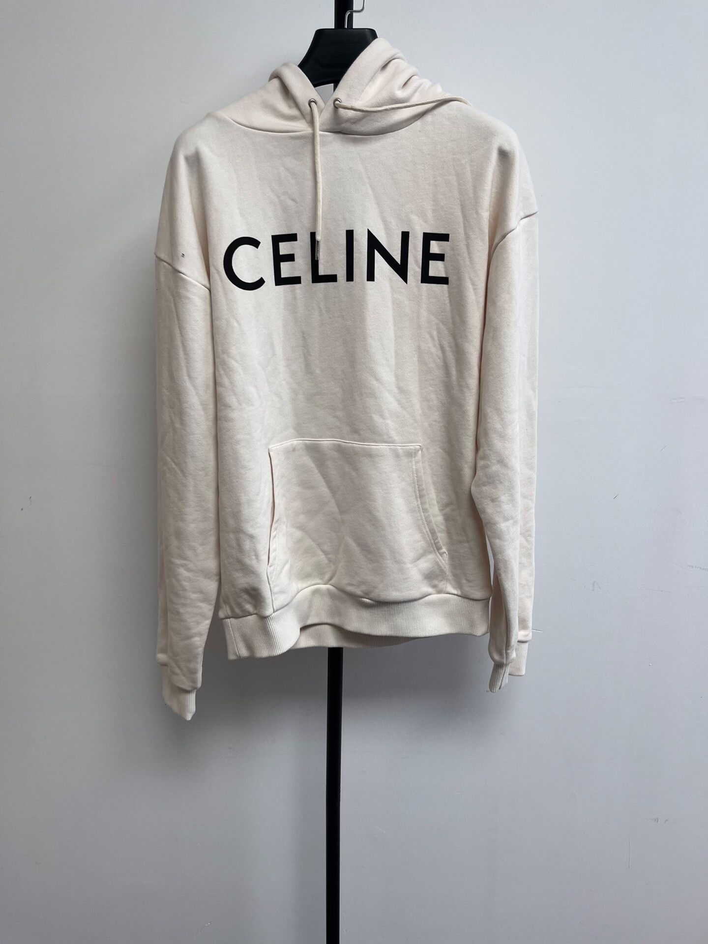 Celine CELINE Logo Printed Hoodie XS Size US XS / EU 42 / 0 - 2 Thumbnail