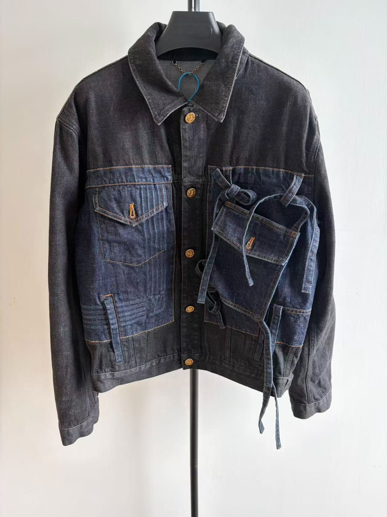 Louis Vuitton Louis Vuitton Bow Contrast Denim Jacket 46 Size US S / EU 44-46 / 1 - 2 Thumbnail