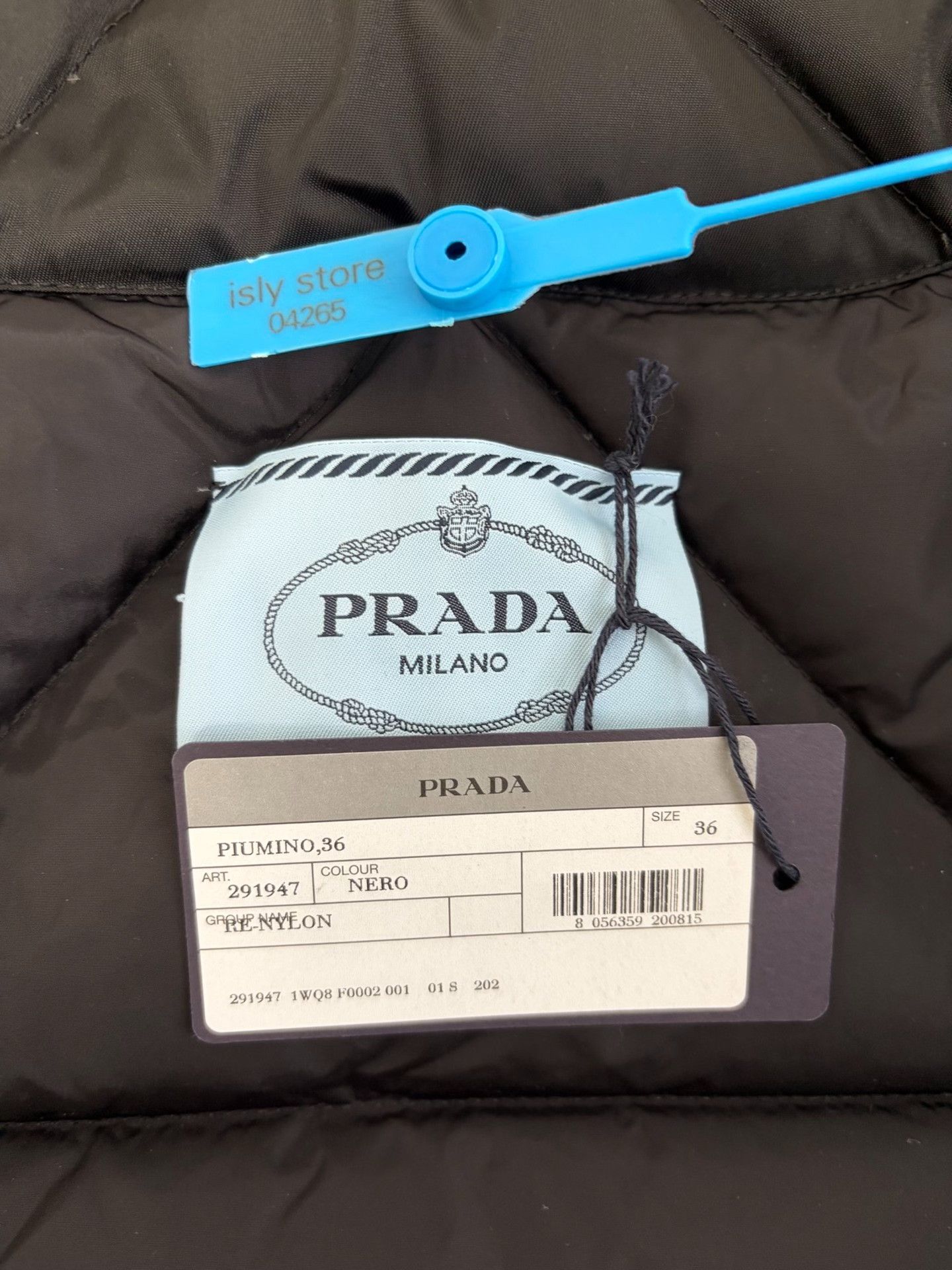 Prada Prada Re-Nylon Logo Down Jacket IT 36 Size XS / US 0-2 / IT 36-38 - 5 Thumbnail
