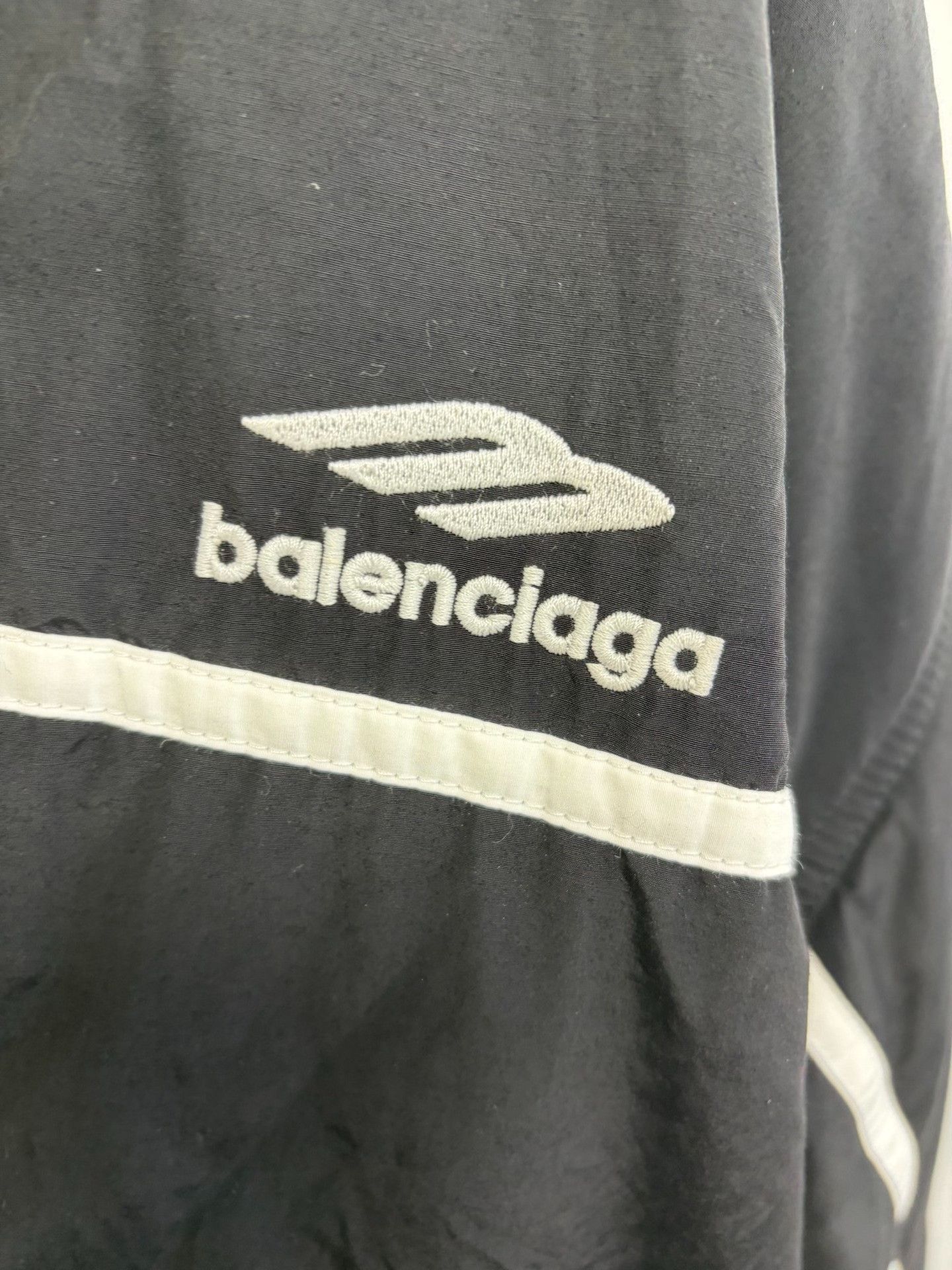 Balenciaga Balenciaga Logo Layered Zip-Up Jacket Size 2 Size US M / EU 48-50 / 2 - 4 Thumbnail
