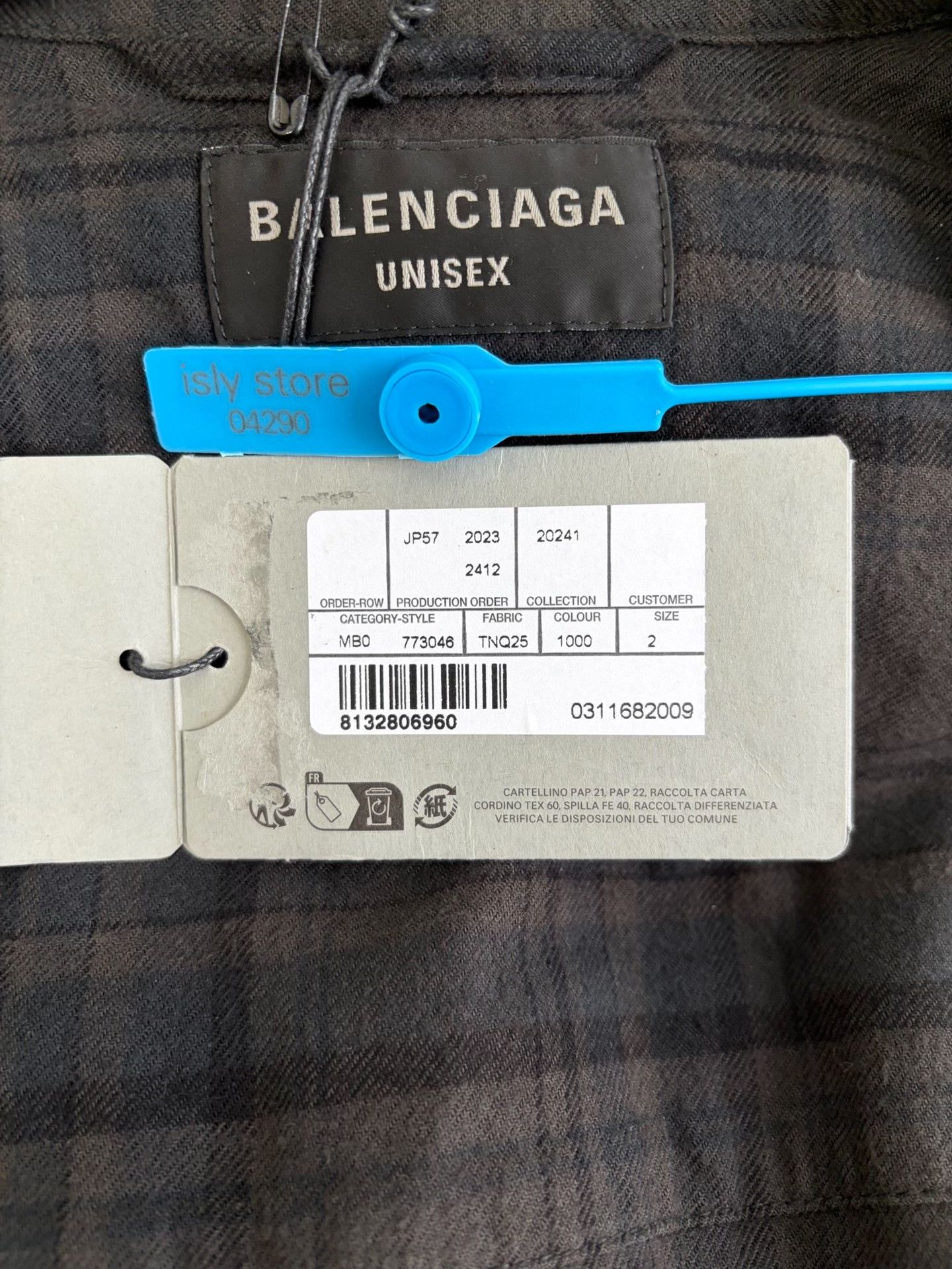 Balenciaga Balenciaga Logo Layered Zip-Up Jacket Size 2 Size US M / EU 48-50 / 2 - 5 Thumbnail