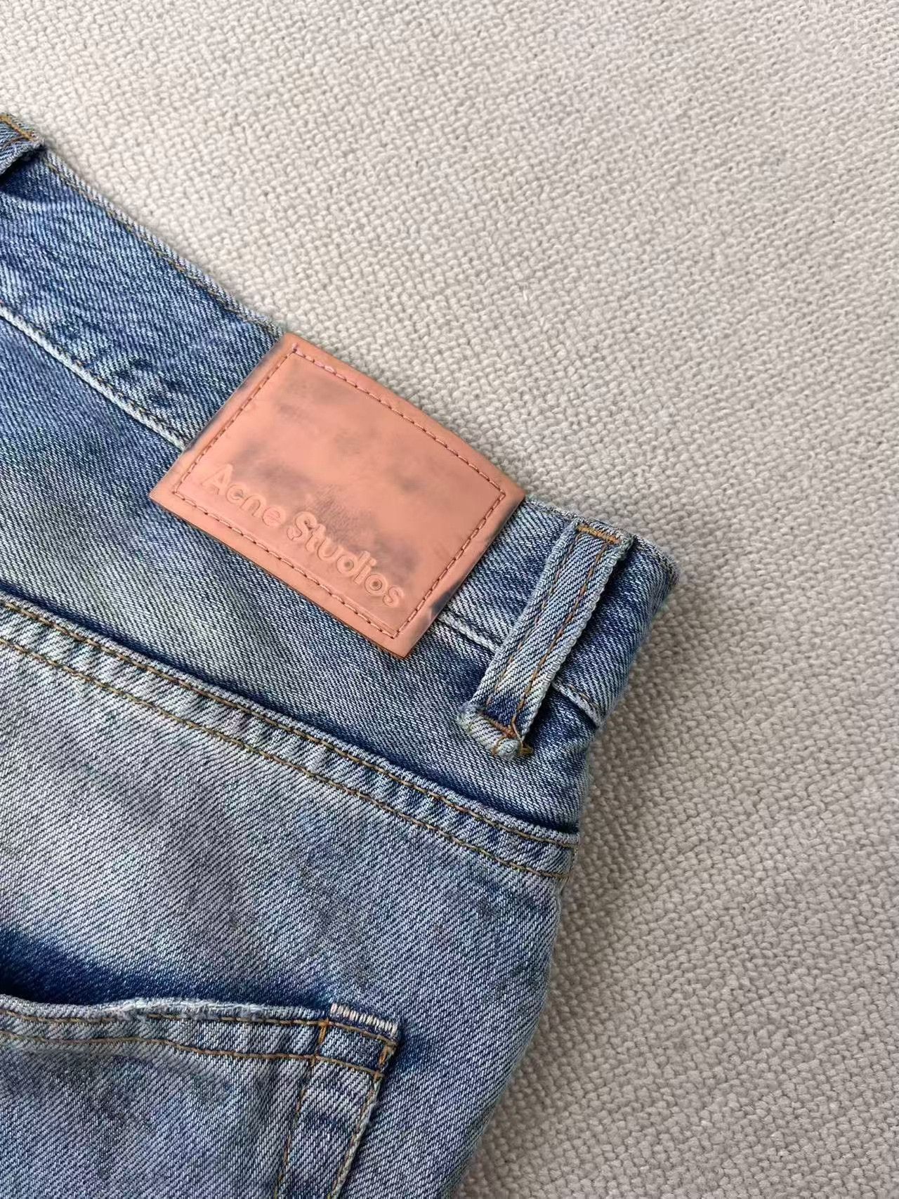 Acne Studios Acne Studios Painted Wide-Leg Jeans EUR 38 Size 27" / US 4 / IT 40 - 4 Thumbnail