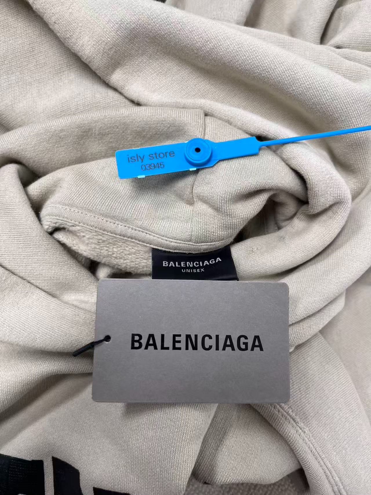 Balenciaga Balenciaga Tape Logo Hoodie Size XS Size US XS / EU 42 / 0 - 6 Thumbnail