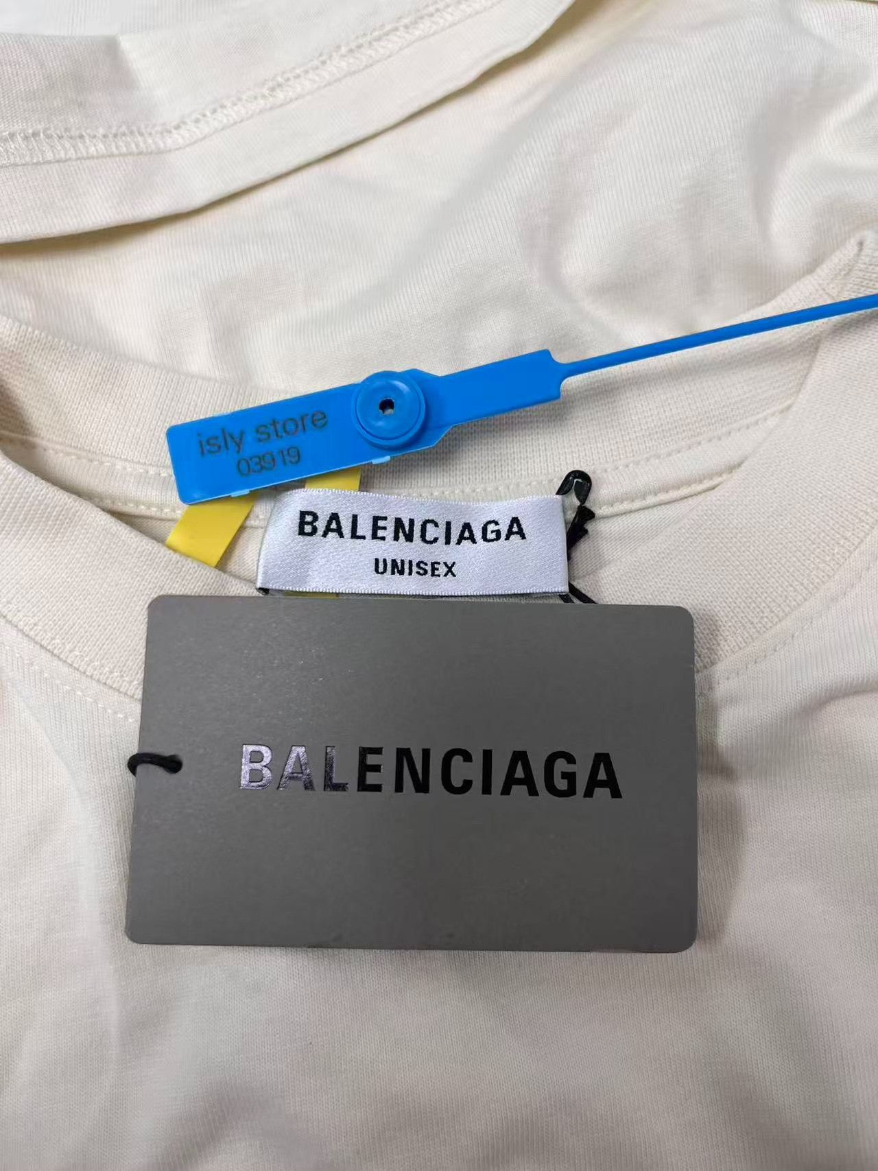 Balenciaga Balenciaga Back Logo Print Crewneck T-Shirt XXS Size US XXS / EU 40 - 6 Thumbnail