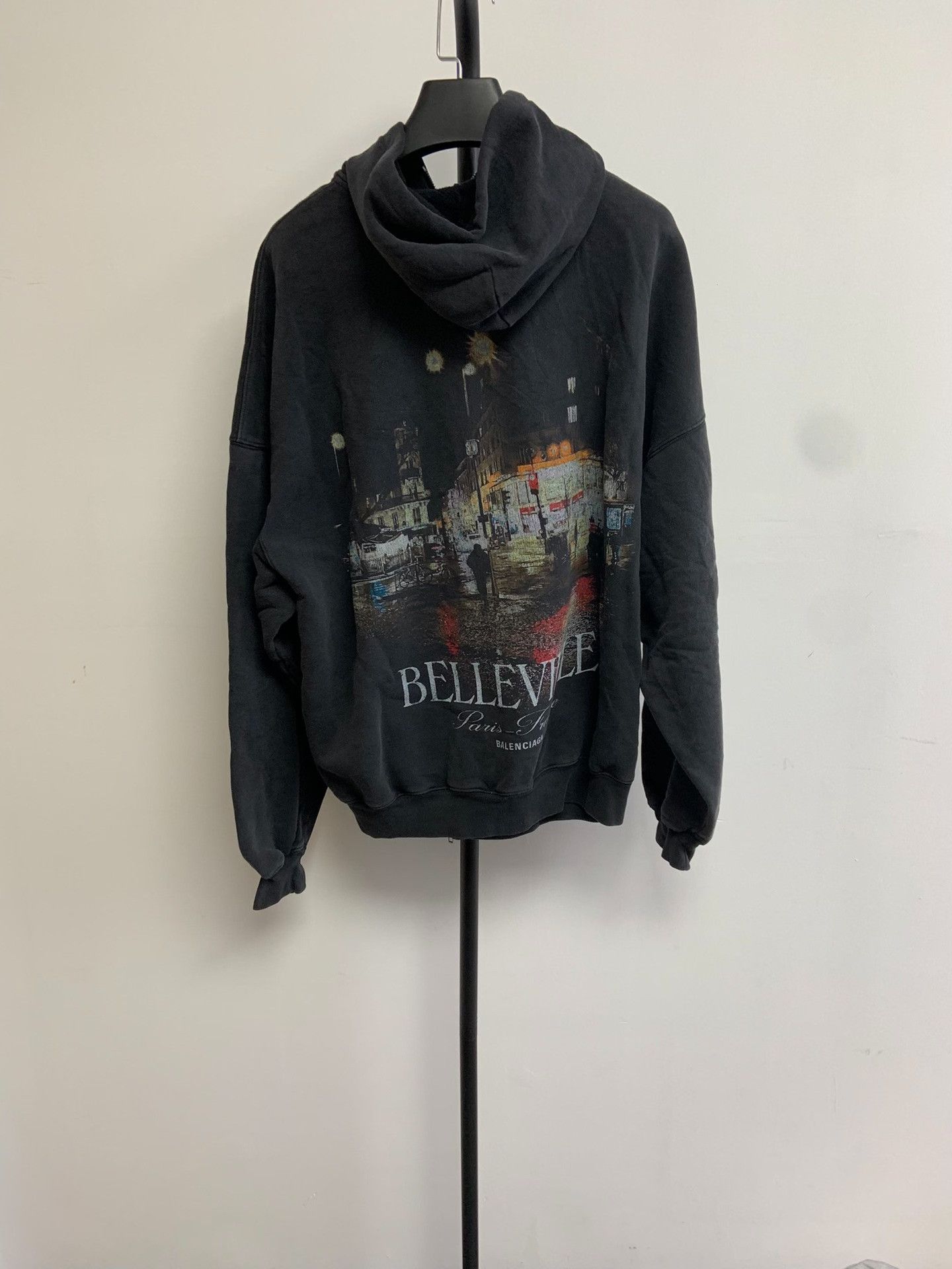 Balenciaga Balenciaga Belleville Graphic Zip Hoodie Size 2 Size M / US 6-8 / IT 42-44 - 2 Thumbnail