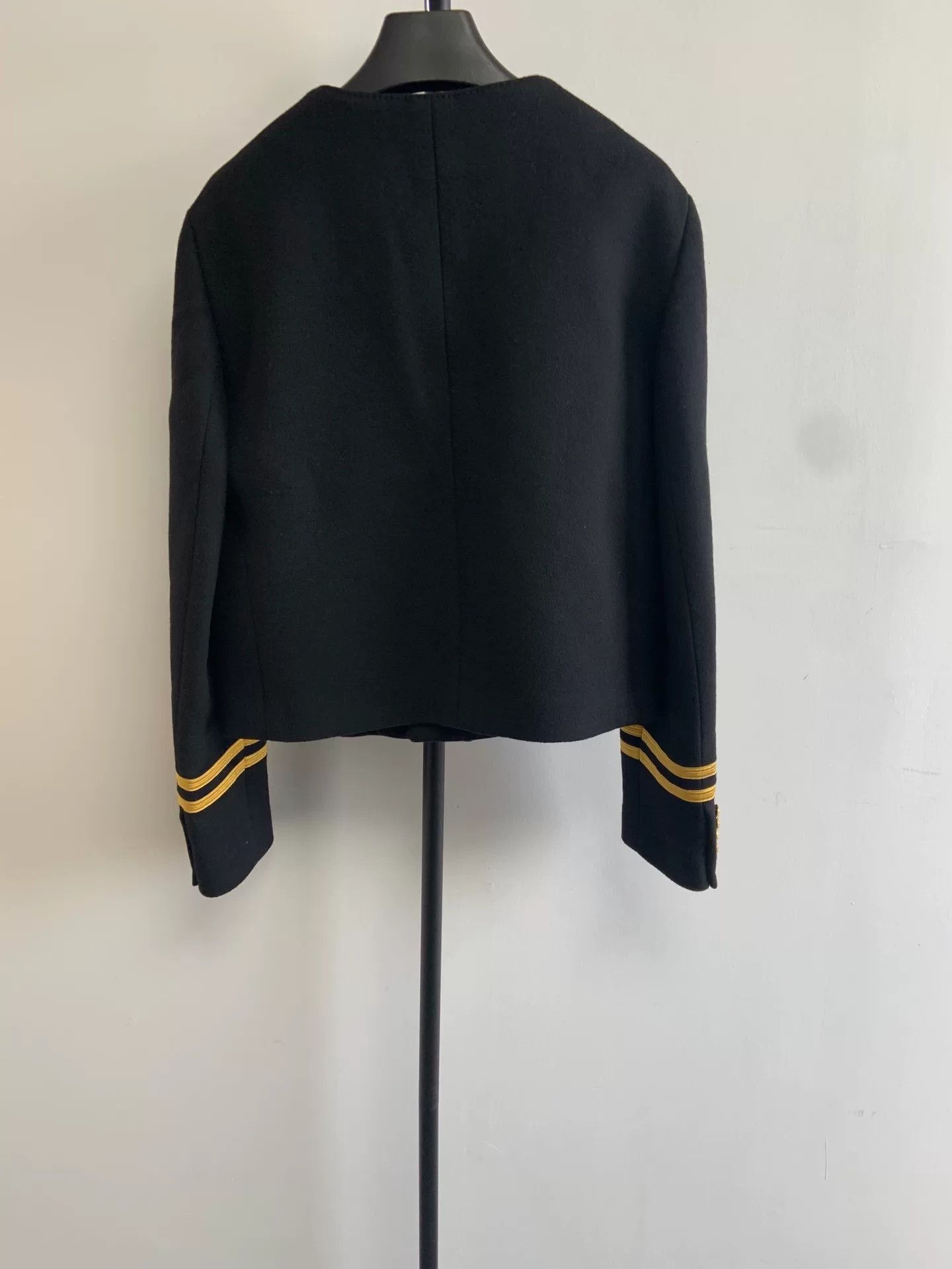 Celine Celine Gold Button Cashmere Spencer Jacket 40 Size M / US 6-8 / IT 42-44 - 3 Thumbnail