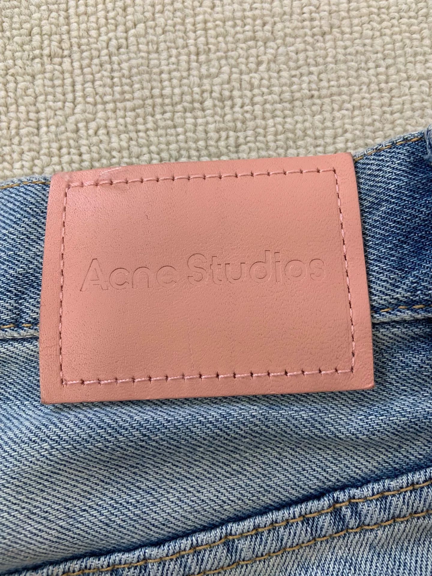 Acne Studios Acne Studios Mud Wash Splatter Jeans 26 Size US 26 / EU 42 - 4 Thumbnail