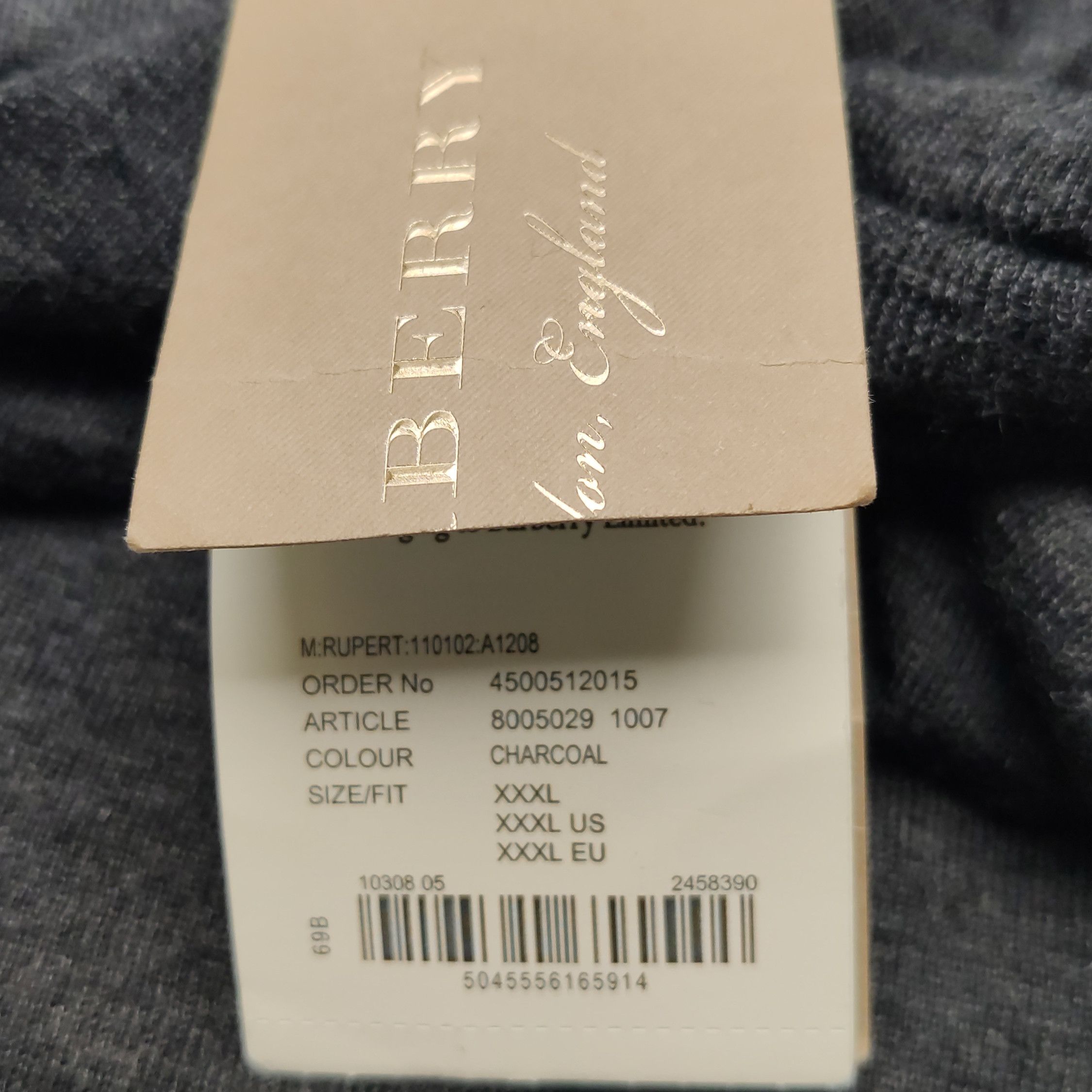 Burberry Burberry Men xxl Sweaters Knitwear Size US XXL / EU 58 / 5 - 9 Thumbnail