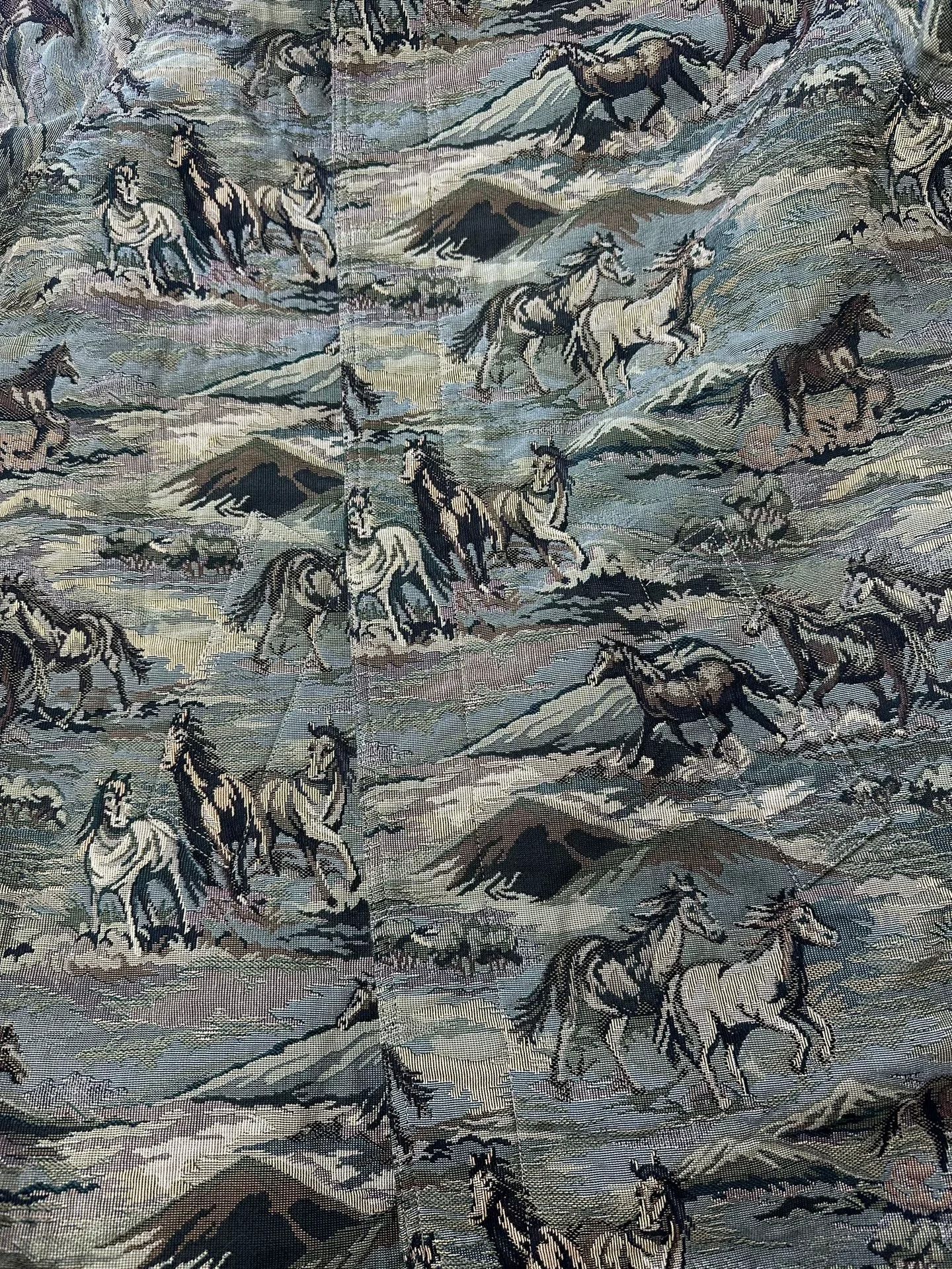 Celine Celine Embroidered Horse Tapestry Parka XS Size US XS / EU 42 / 0 - 4 Thumbnail