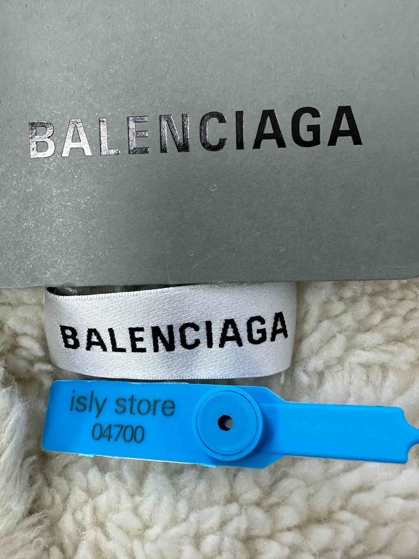 Balenciaga Balenciaga Fleece Collar Denim Jacket 34 Size XS / US 0-2 / IT 36-38 - 5 Thumbnail