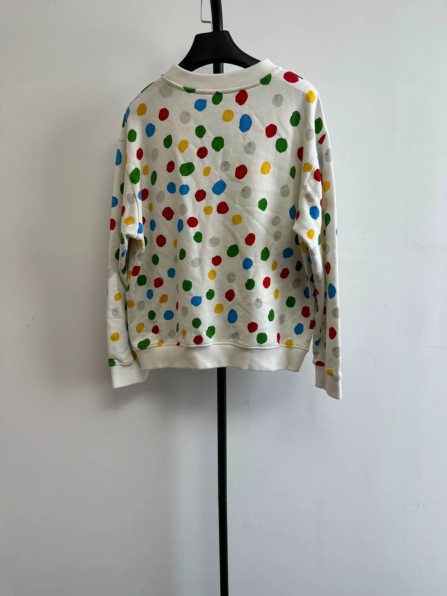 Louis Vuitton Louis Vuitton x Yayoi Kusama Polka Dot Sweatshirt L Size US L / EU 52-54 / 3 - 3 Thumbnail