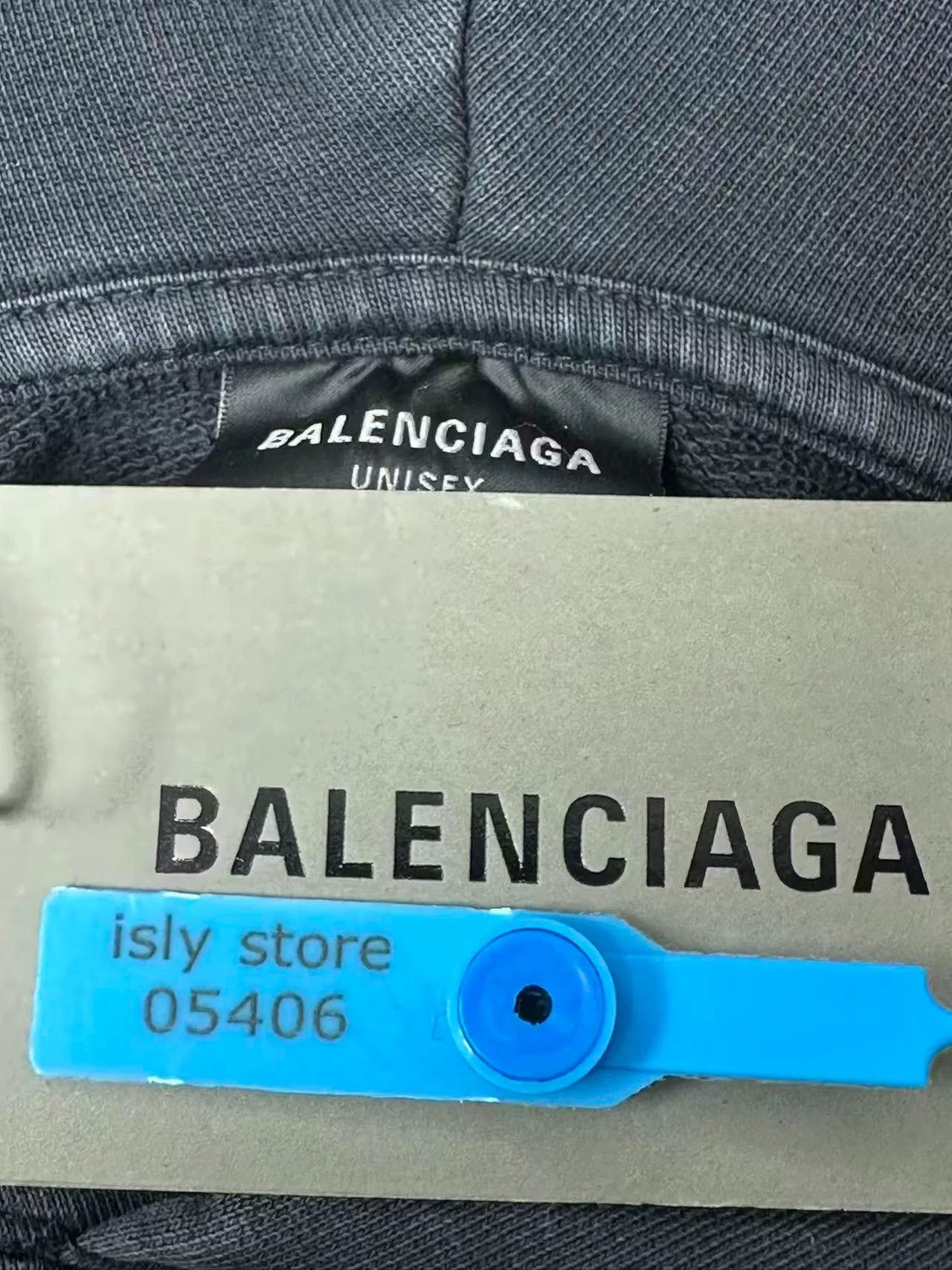 Balenciaga Balenciaga XXXL Logo Embroidered Hoodie Size 2 Size US M / EU 48-50 / 2 - 5 Thumbnail