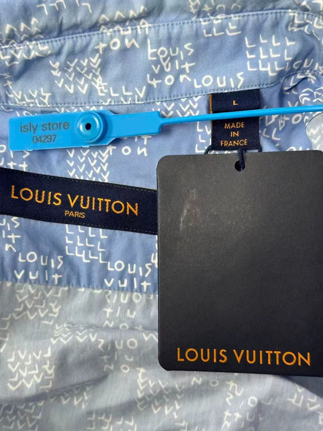 Louis Vuitton Louis Vuitton Monogram Letter Short Sleeve Shirt L Size US L / EU 52-54 / 3 - 5 Thumbnail