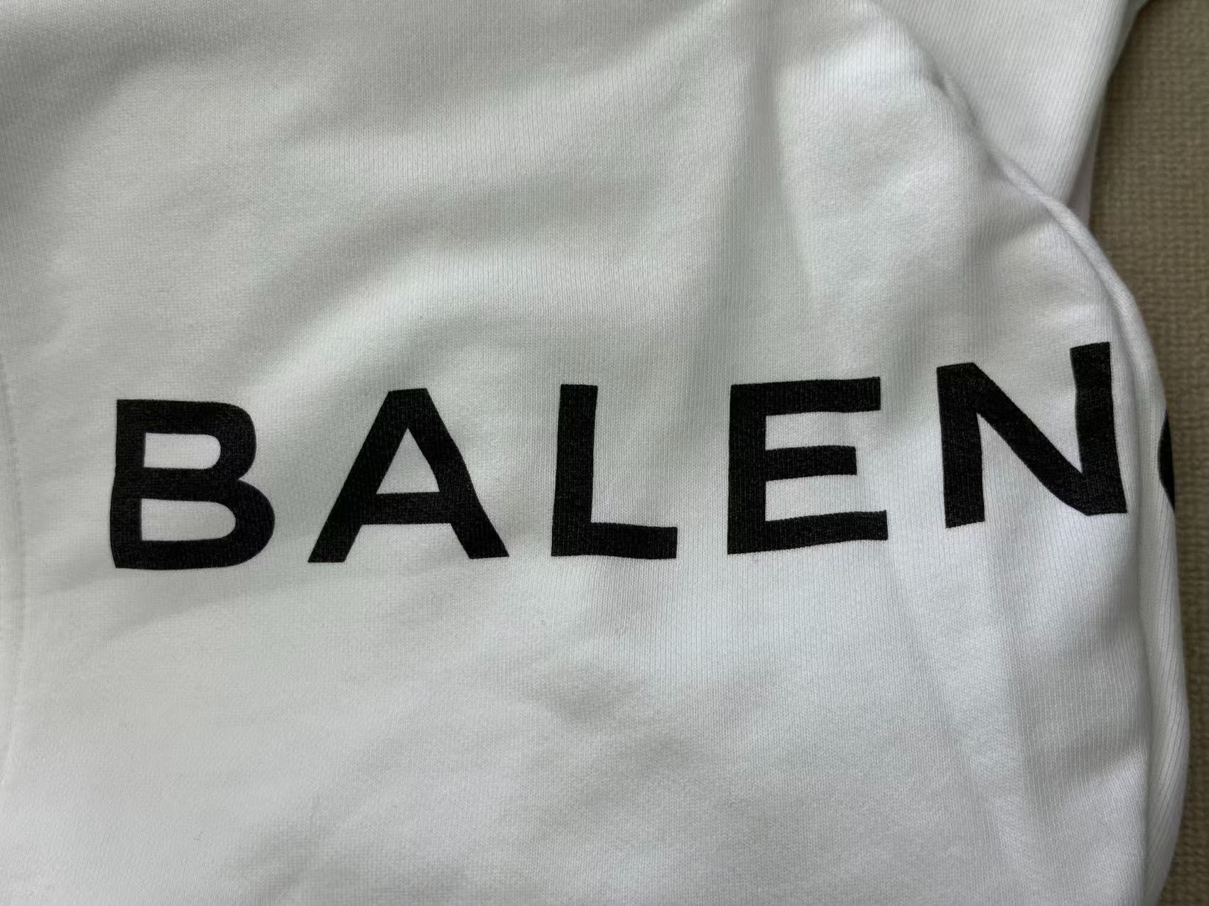 Balenciaga Balenciaga Logo White Hoodie XS Size US XS / EU 42 / 0 - 4 Thumbnail