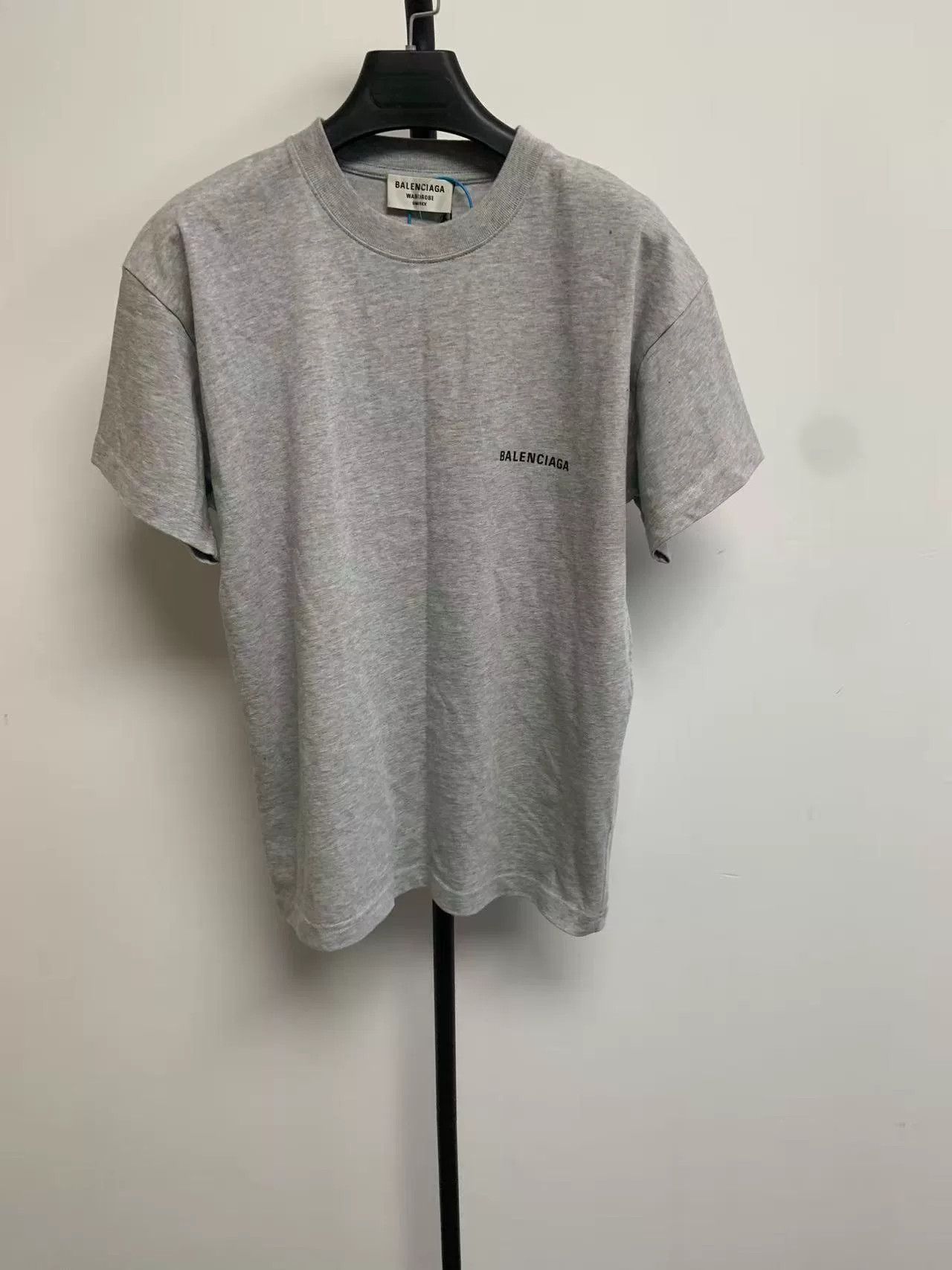 Balenciaga Balenciaga Logo Print Jersey T-Shirt Size XS Size US XS / EU 42 / 0 - 2 Thumbnail
