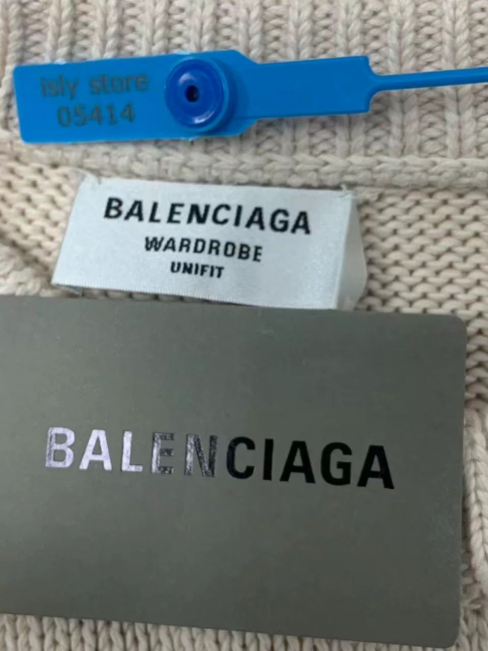 Balenciaga Balenciaga Bébé Embellished Knit Sweater Size M Size US M / EU 48-50 / 2 - 5 Thumbnail