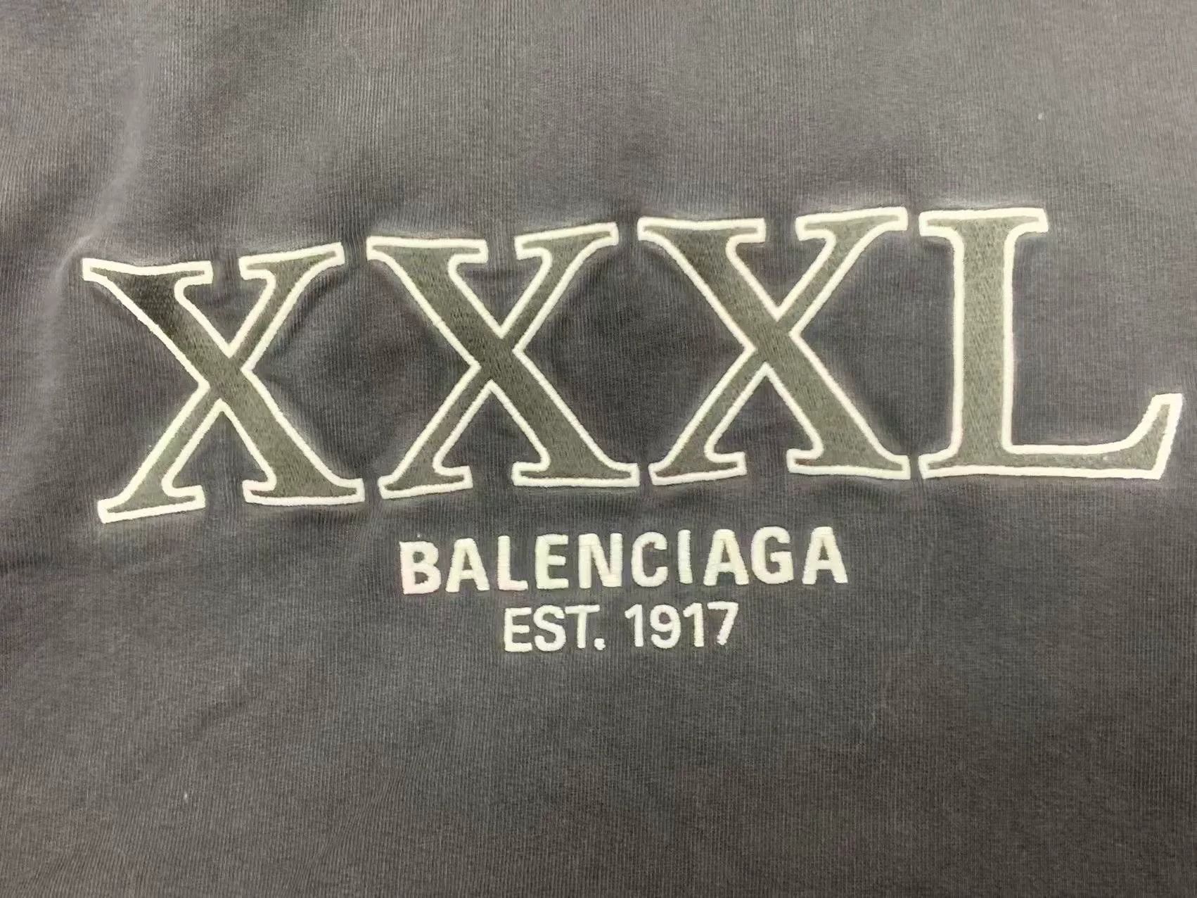 Balenciaga Balenciaga XXXL Logo Hoodie Black Size 2 Size US M / EU 48-50 / 2 - 4 Thumbnail