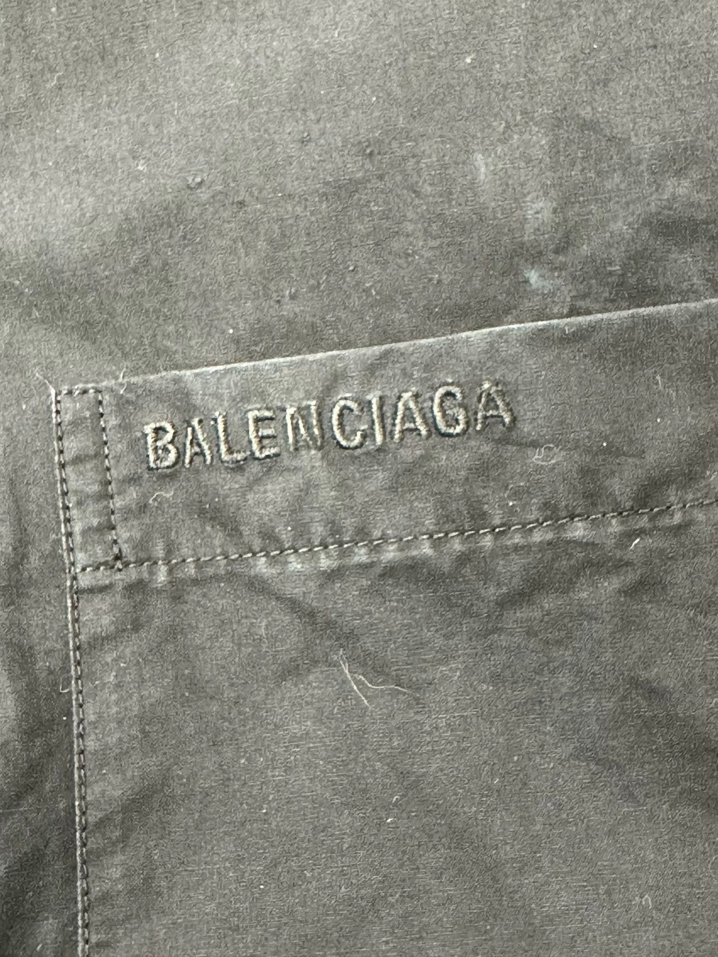 Balenciaga Balenciaga Les Uniformes Black Button Up Shirt FR 36 Size XS / US 0-2 / IT 36-38 - 4 Thumbnail