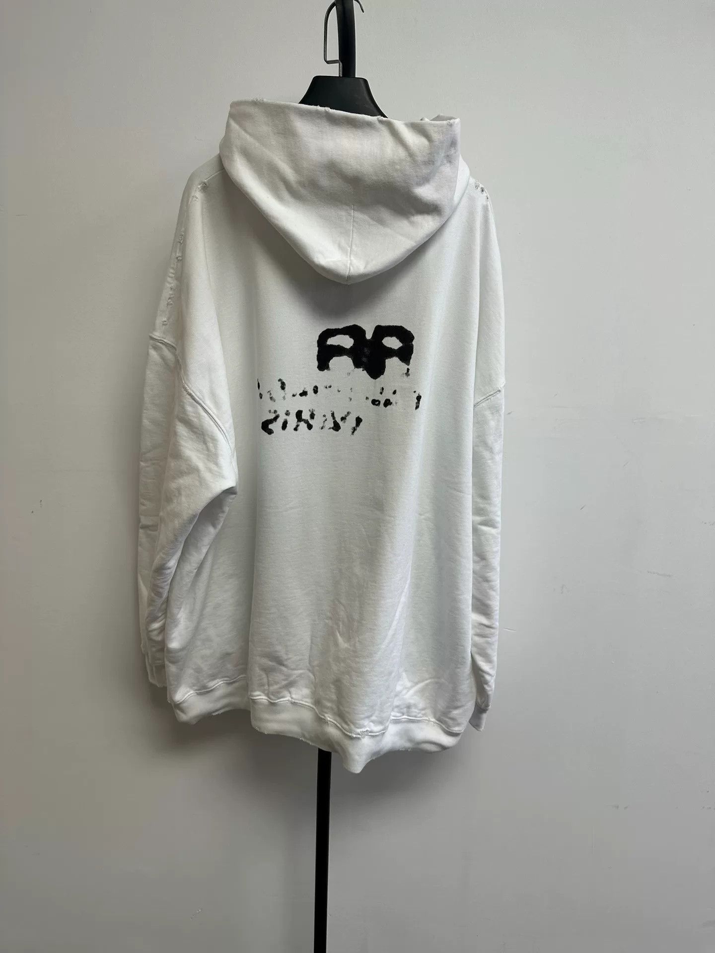 Balenciaga Balenciaga BB Graffiti Logo Hoodie M Size US M / EU 48-50 / 2 - 3 Thumbnail