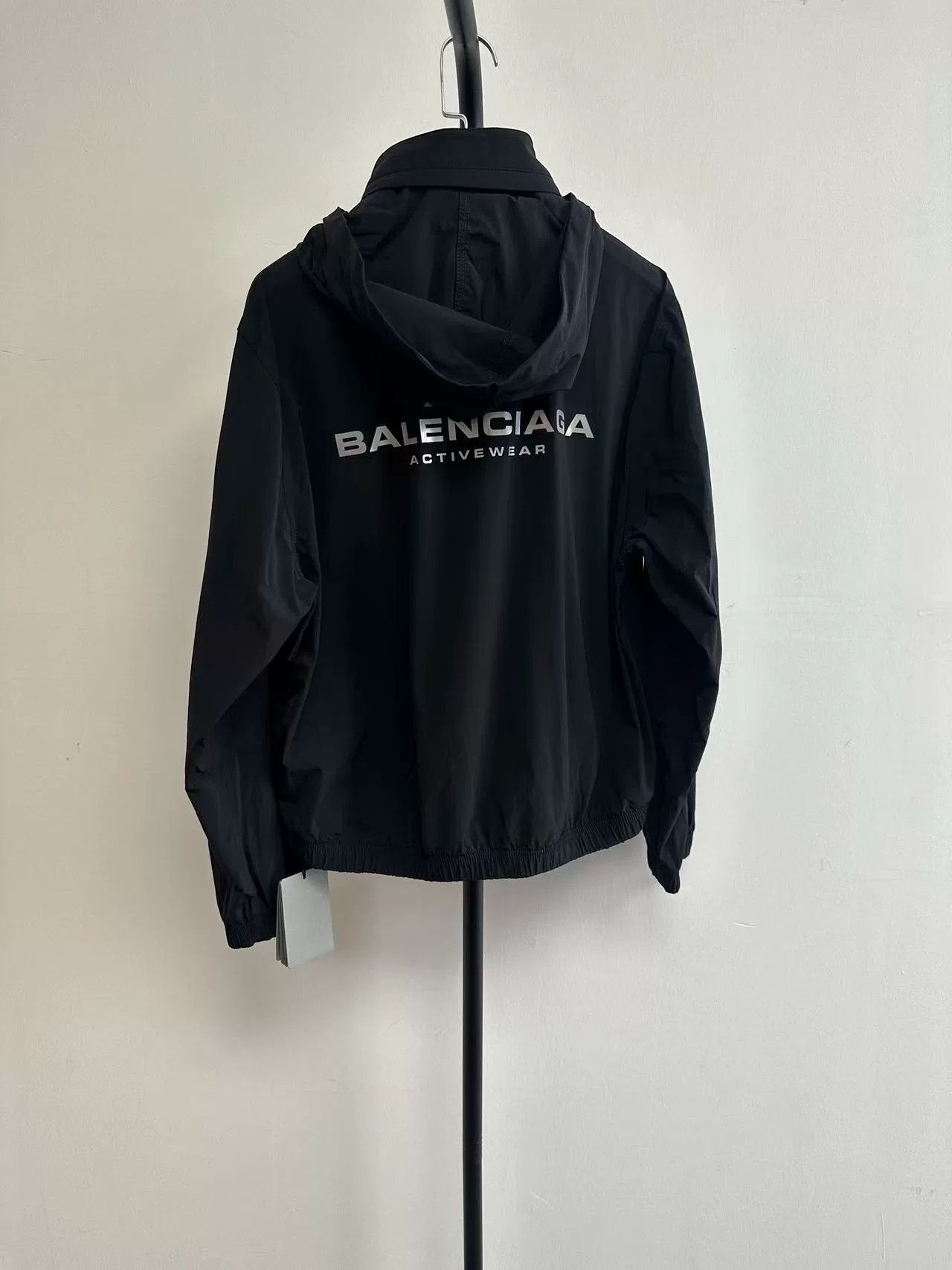 Balenciaga Balenciaga Activewear Logo Hooded Zip-up Jacket EU 40 Size US XXS / EU 40 - 3 Thumbnail