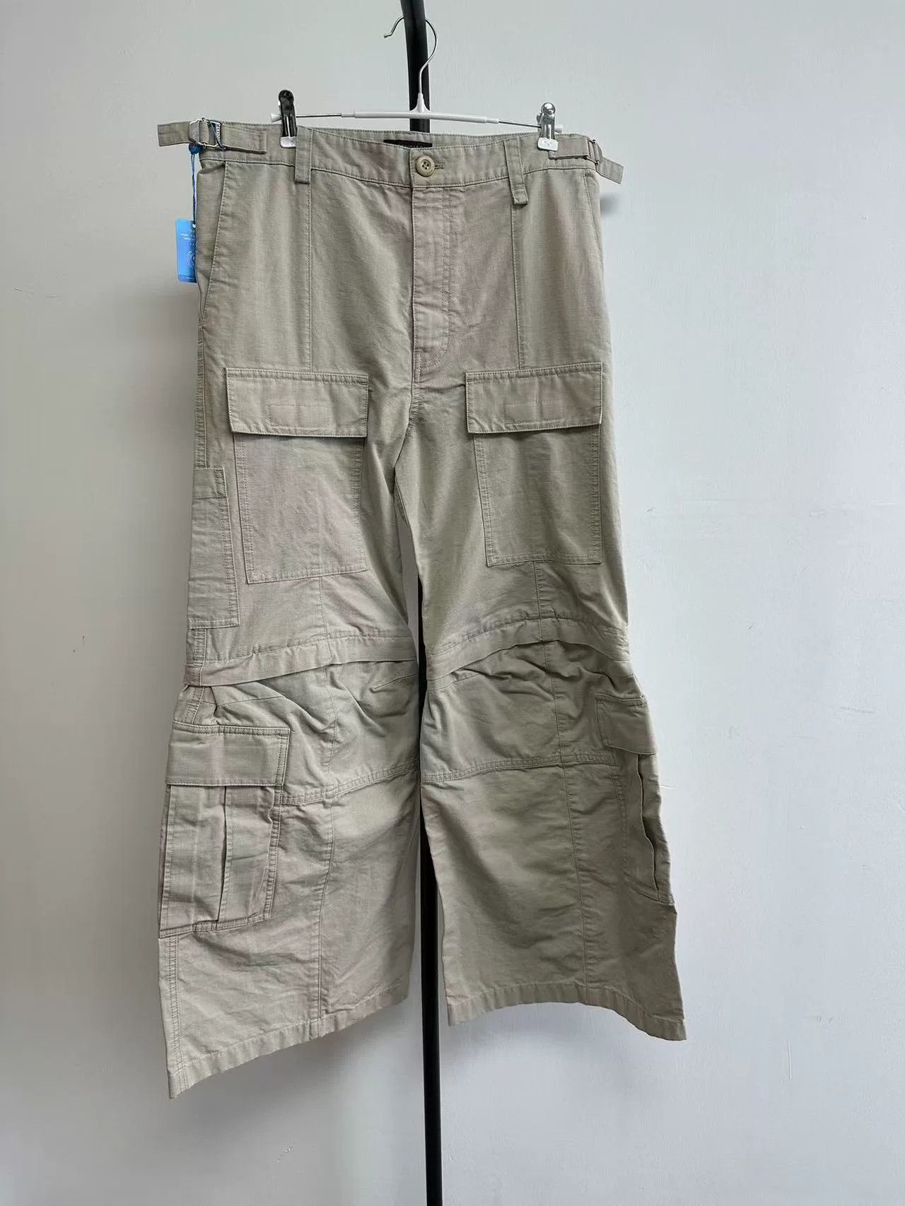 Balenciaga Balenciaga Ripstop Cargo Pants S Size US 30 / EU 46 - 2 Thumbnail