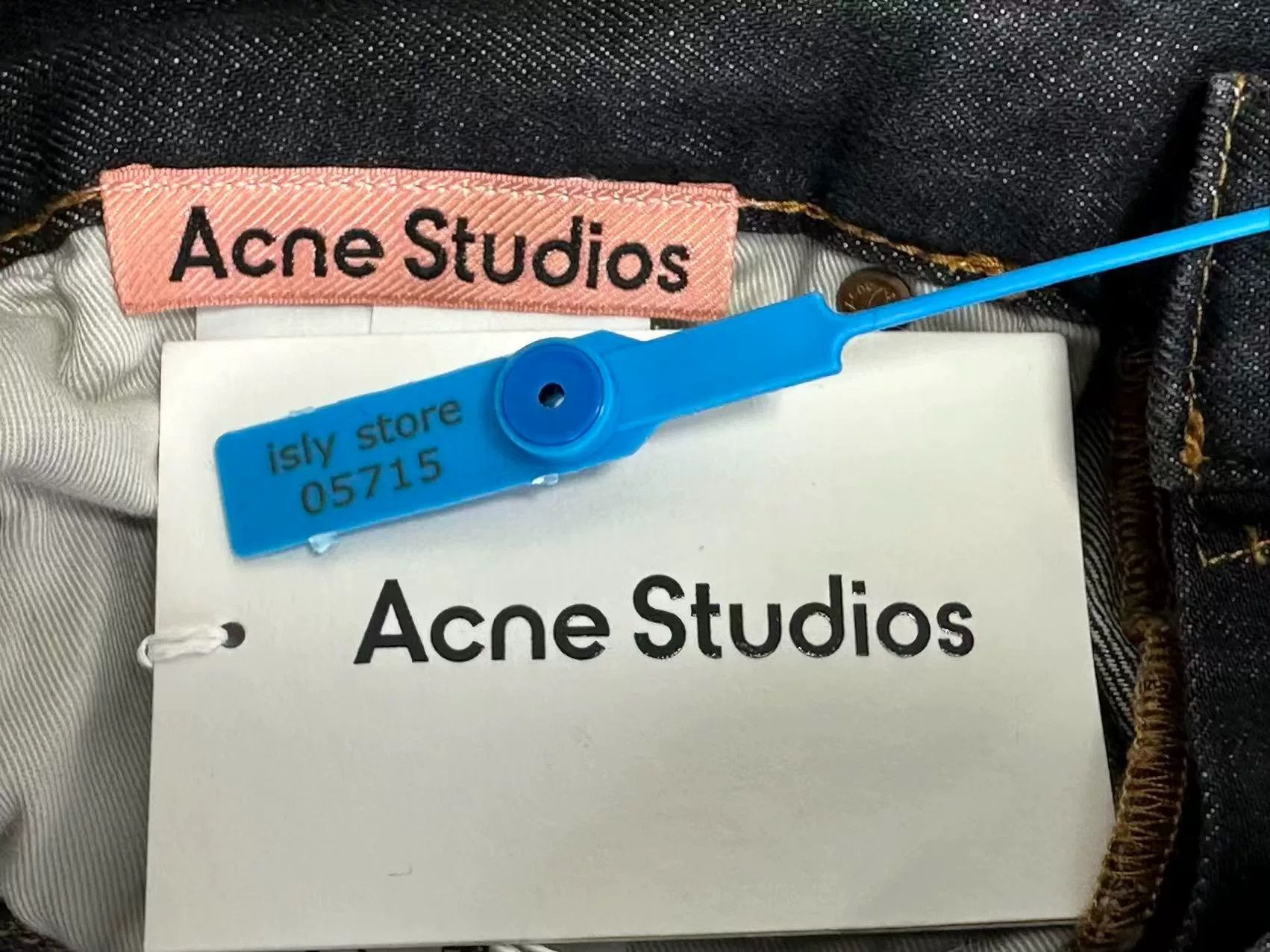 Acne Studios Acne Studios Splatter Wash Wide Leg Jeans 25 Size US 26 / EU 42 - 5 Thumbnail