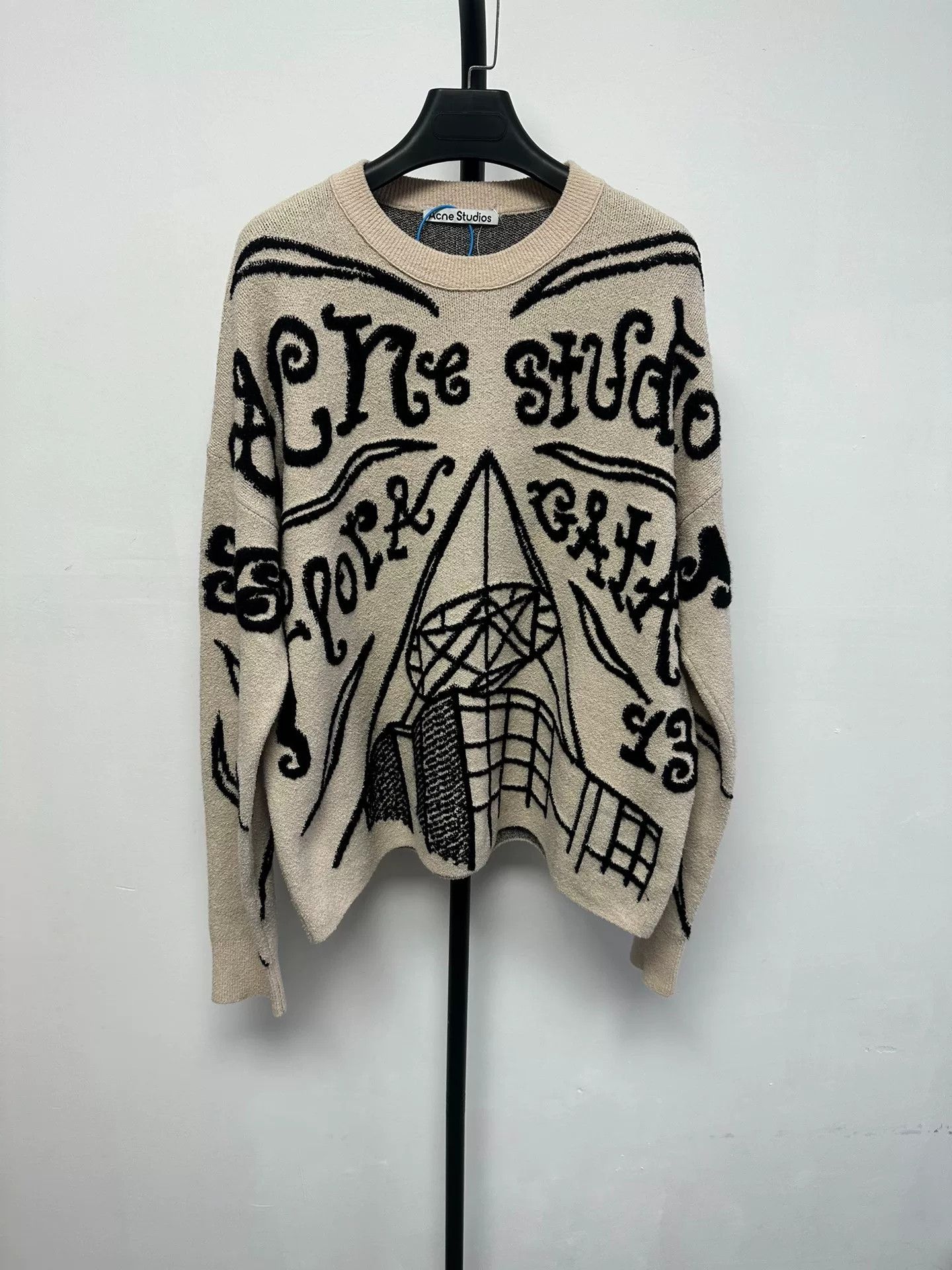 Acne Studios Acne Studios Graphic Crewneck Sweater XS Size US XS / EU 42 / 0 - 2 Thumbnail