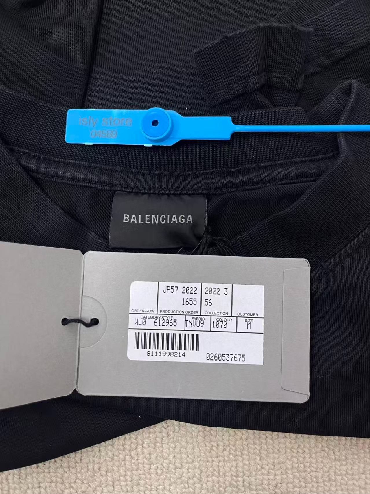 Balenciaga Balenciaga Be Different Logo T-Shirt M Size US M / EU 48-50 / 2 - 6 Thumbnail